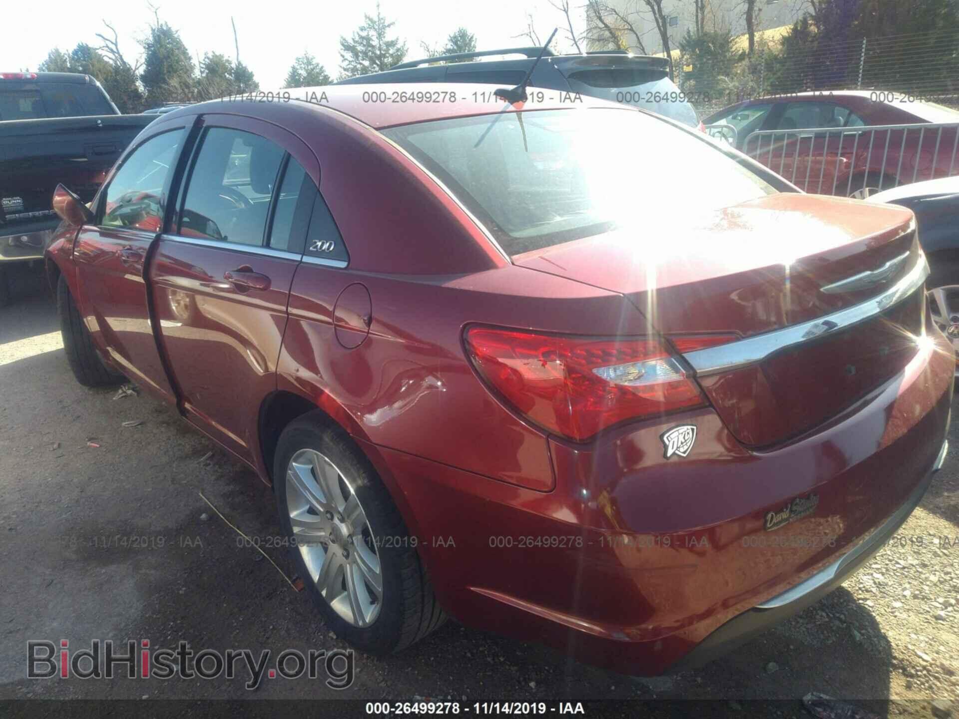 2013 CHRYSLER 200 - VIN: 1C3CCBBB7DN723033 - Фото 3