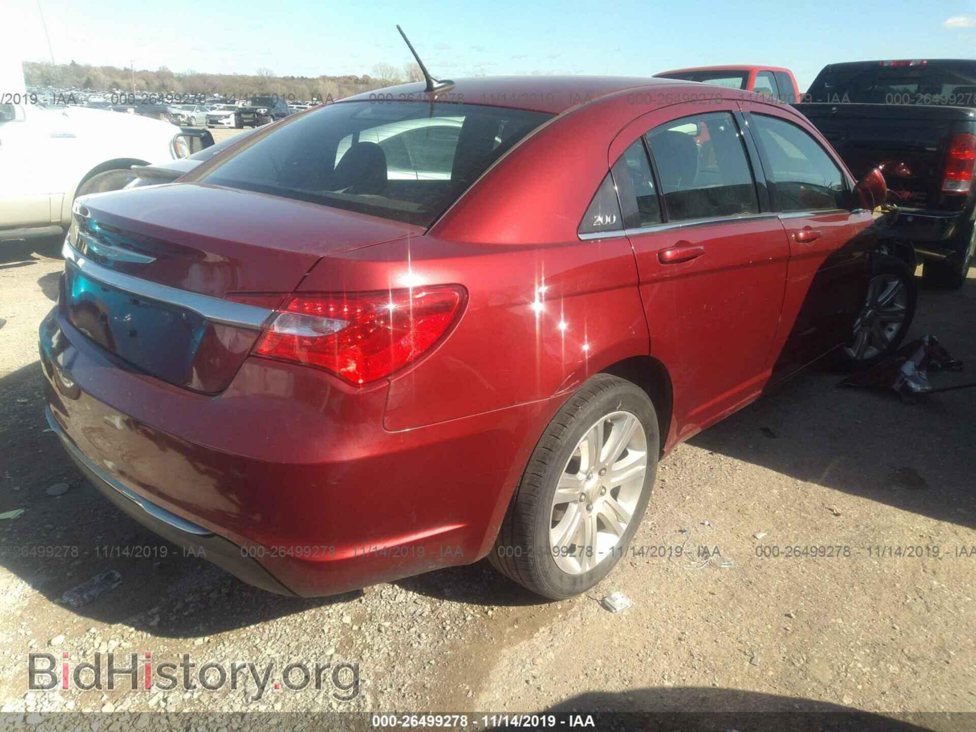 2013 CHRYSLER 200 - VIN: 1C3CCBBB7DN723033 - Фото 4