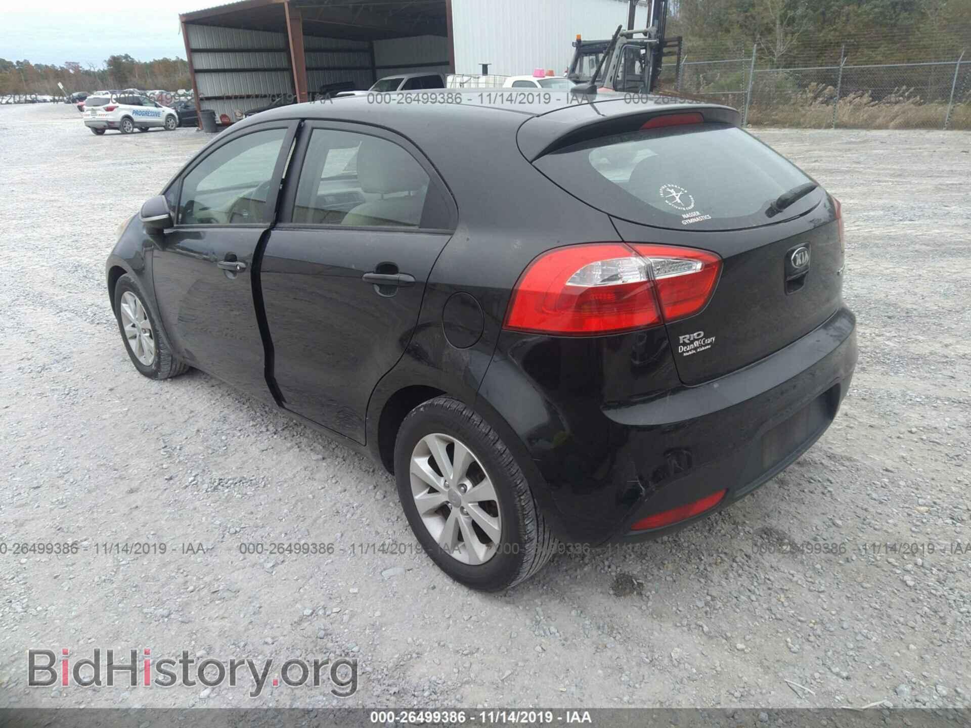 2013 KIA RIO - VIN: KNADN5A33D6214828 - Фото 3
