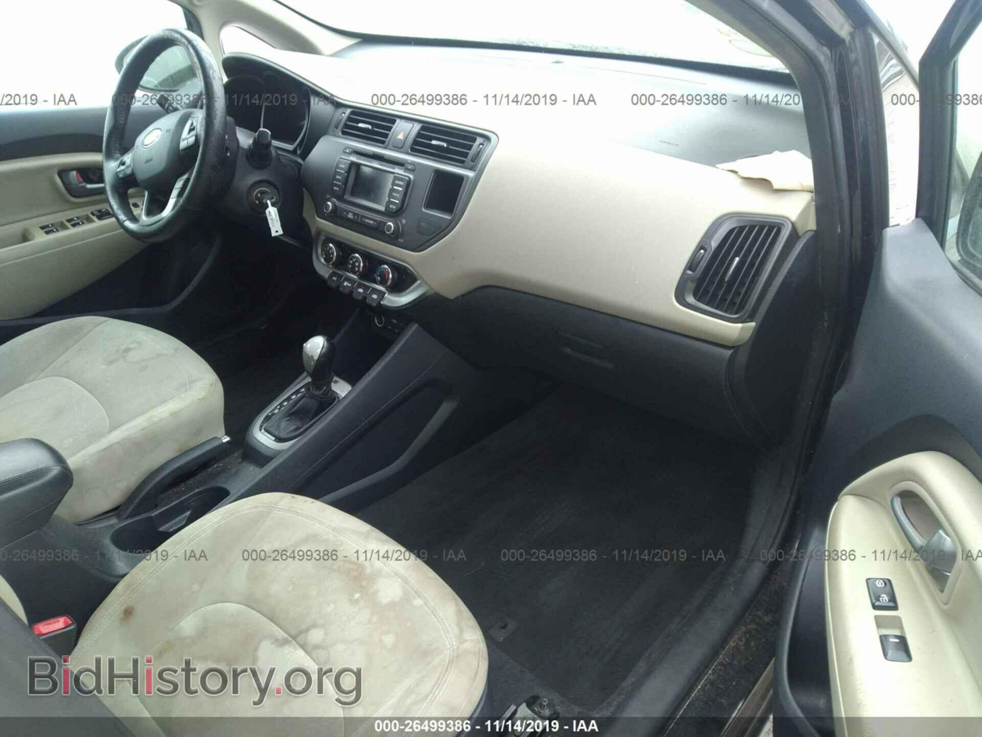 2013 KIA RIO - VIN: KNADN5A33D6214828 - Фото 5