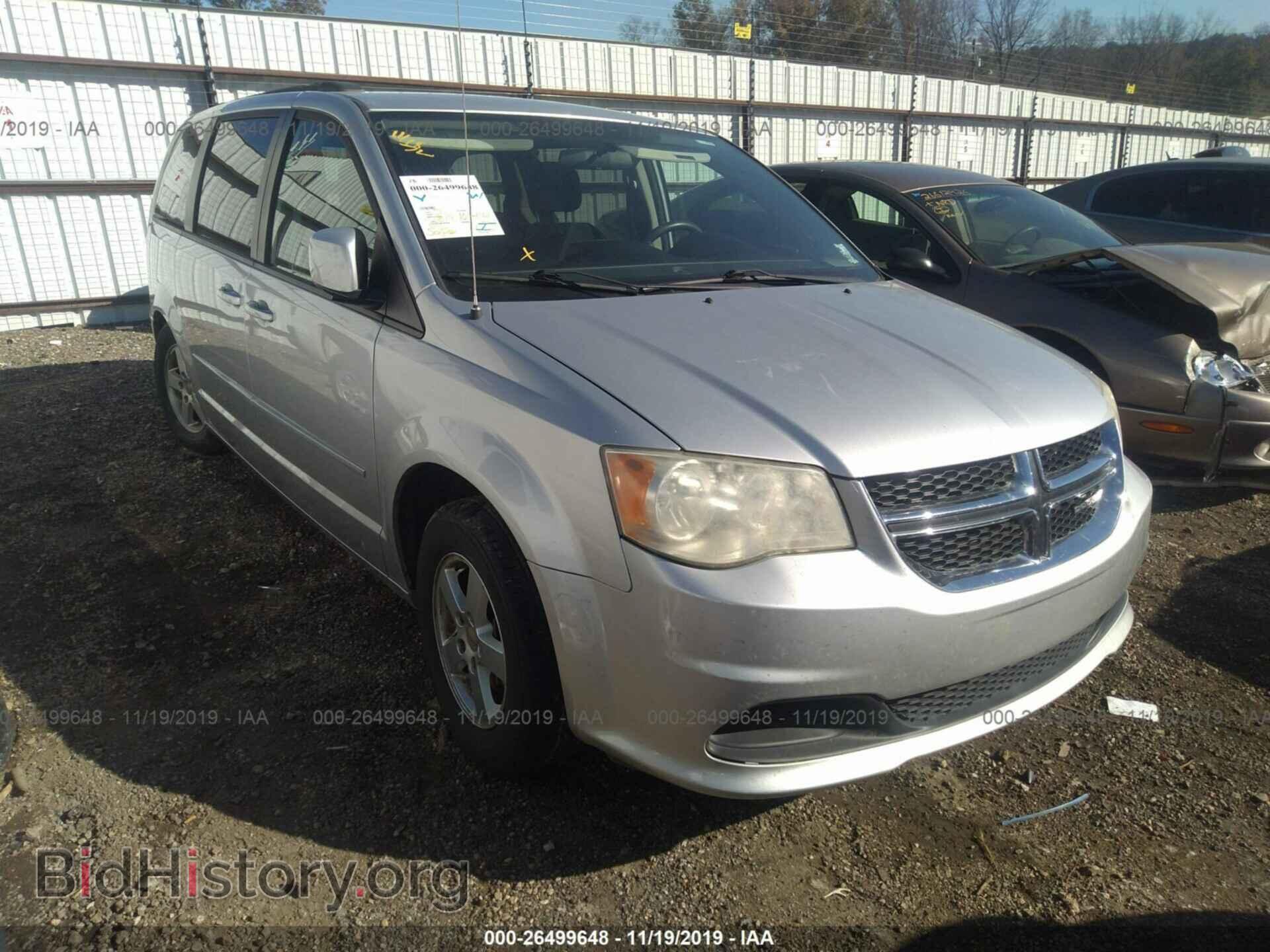 Photo 2C4RDGCG5CR242550 - DODGE GRAND CARAVAN 2012