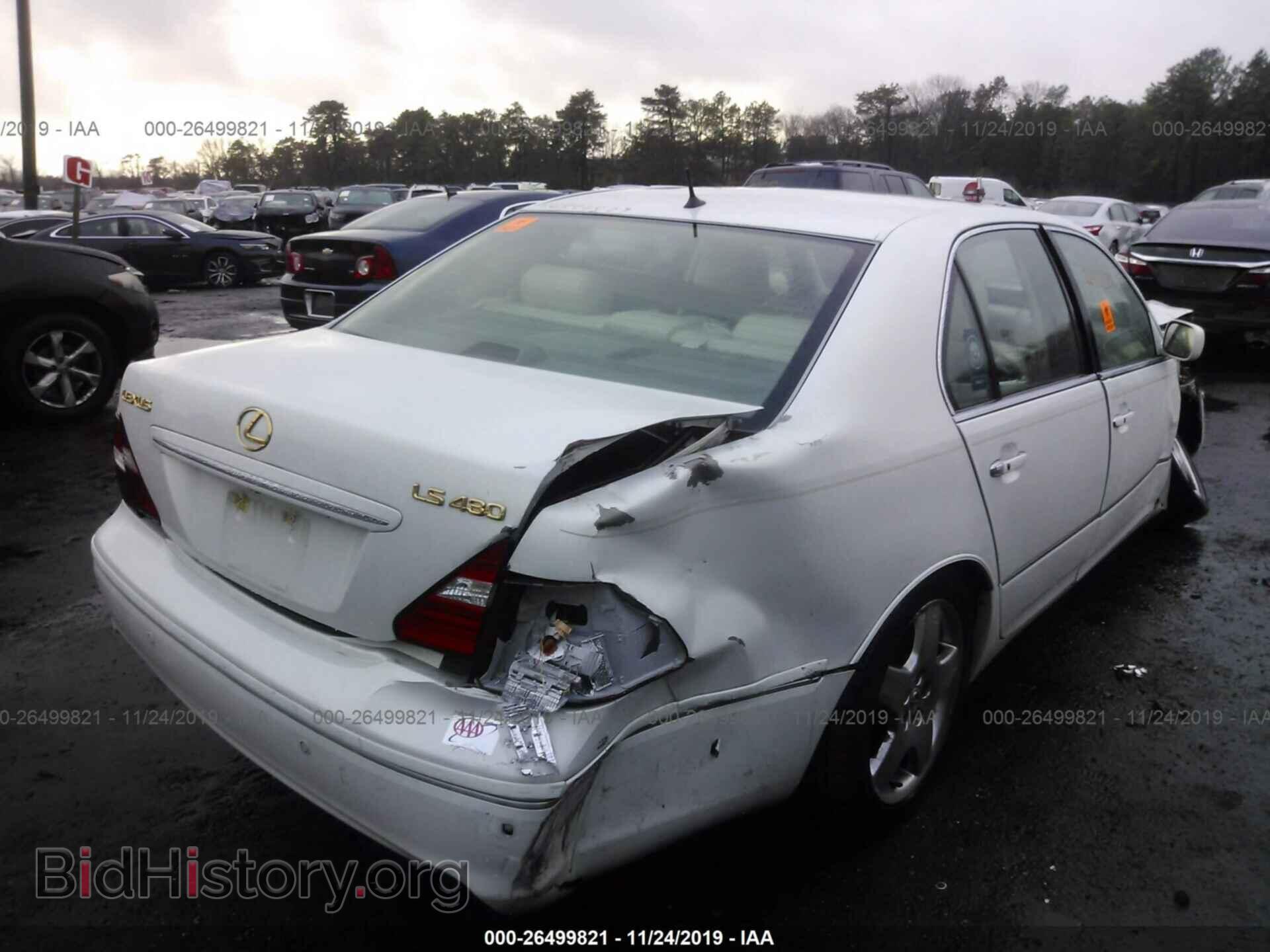 2006 LEXUS LS - VIN: JTHBN36F665033263 - Photo 4