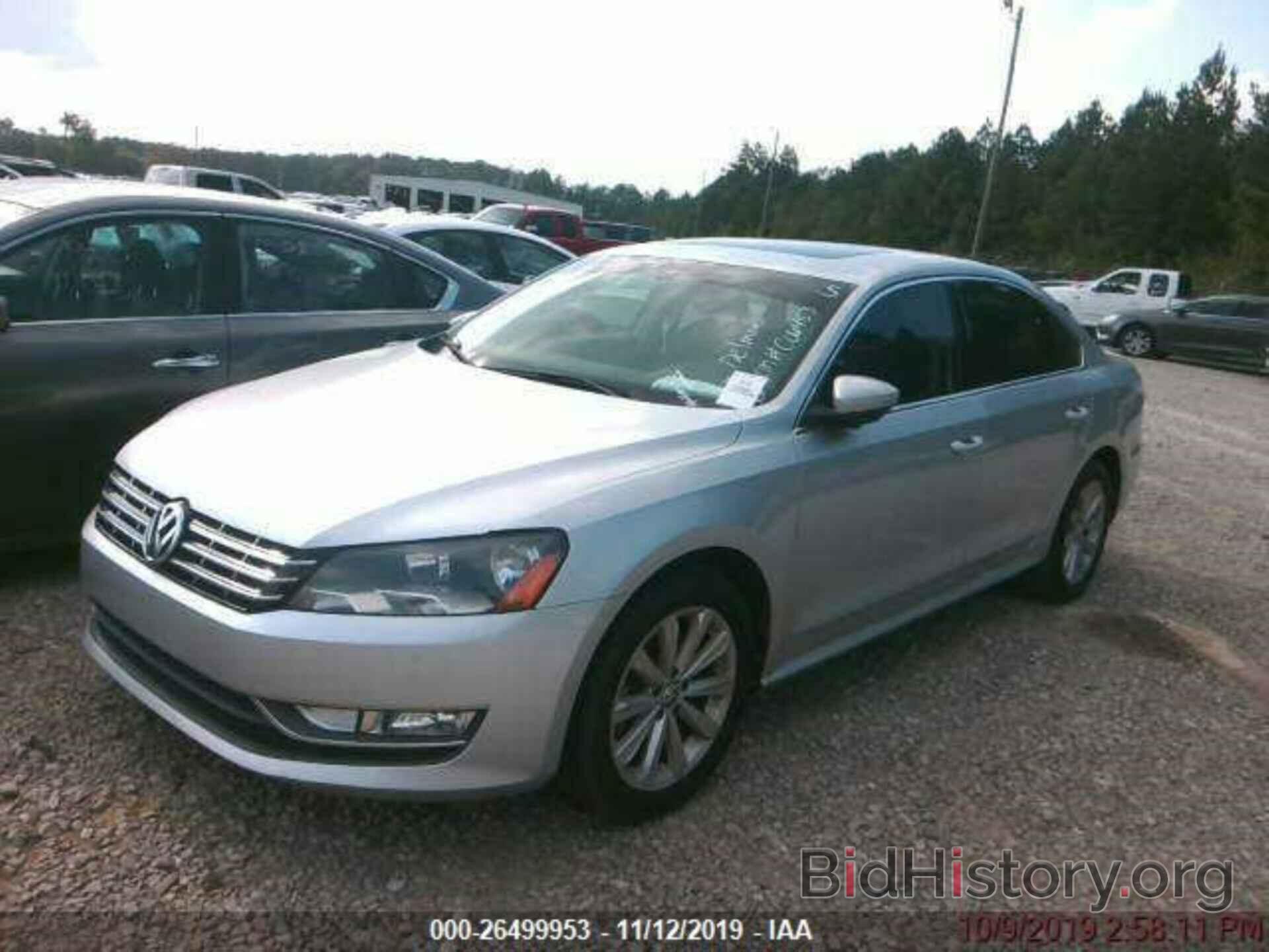 Photo 1VWCN7A32CC064573 - VOLKSWAGEN PASSAT 2012