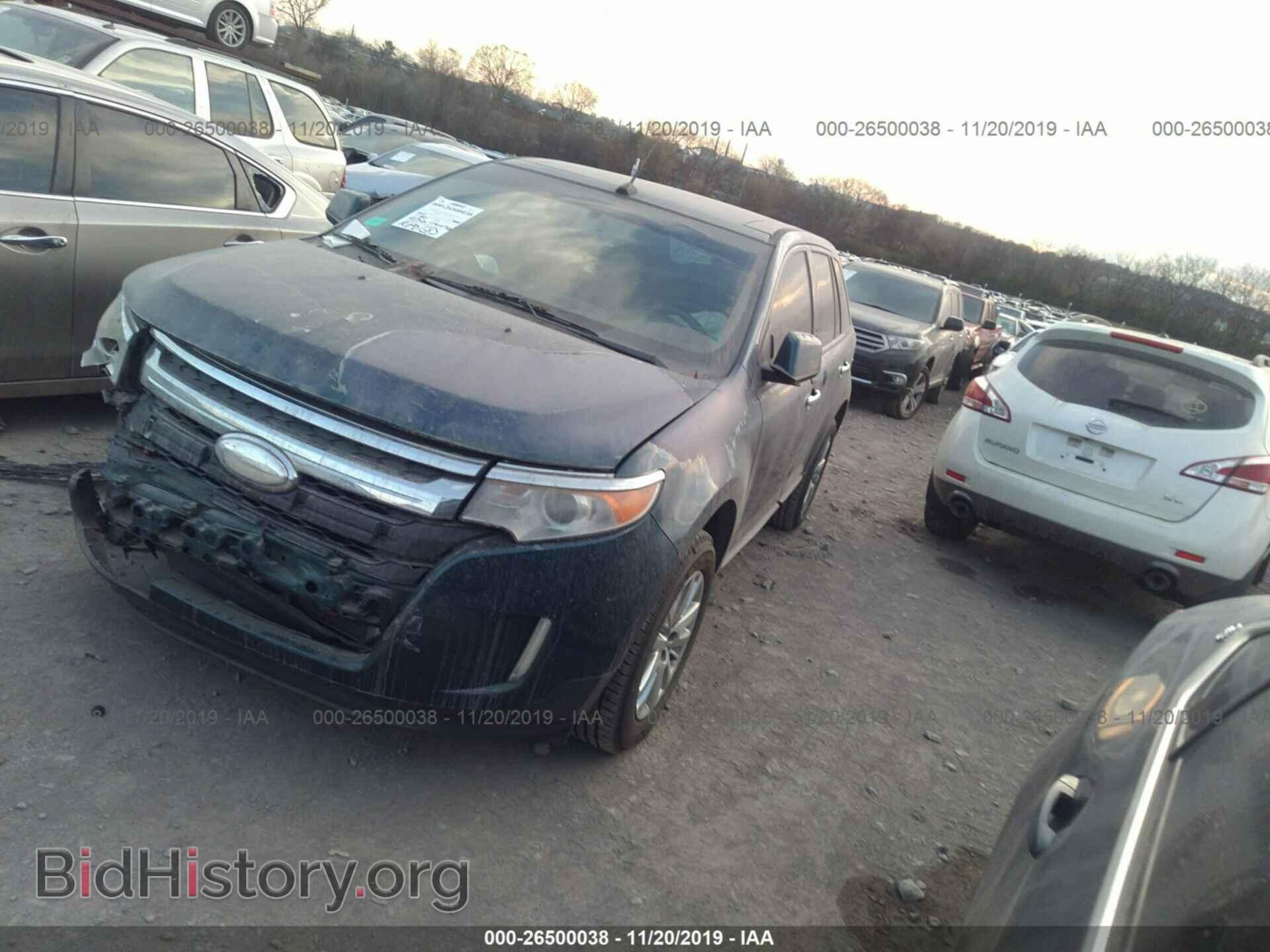 2011 FORD EDGE - VIN: 2FMDK3JC4BBA06306 - Фото 2