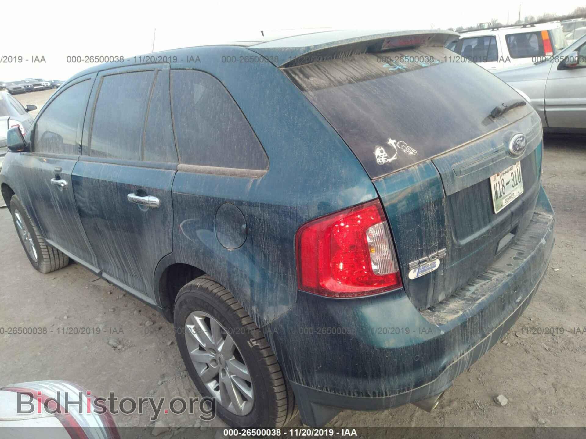 2011 FORD EDGE - VIN: 2FMDK3JC4BBA06306 - Фото 3