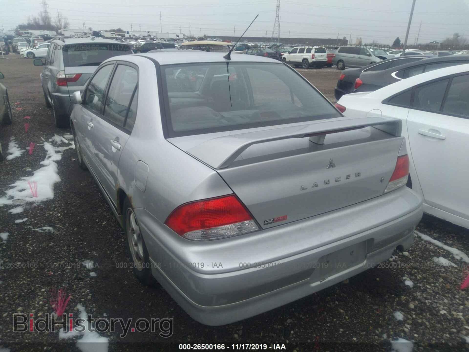 2003 Mitsubishi Lancer - VIN: JA3AJ86E93U082969 - Фото 3
