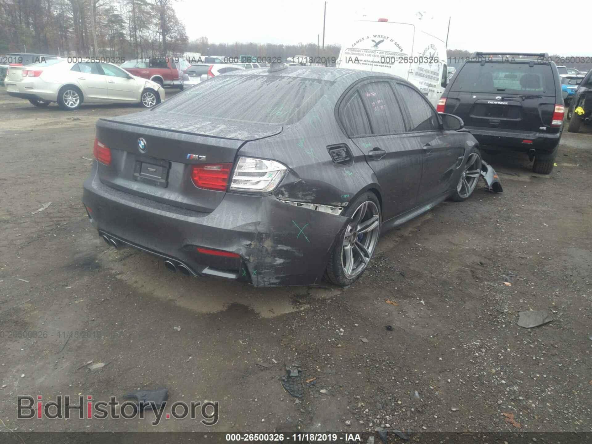 2015 BMW M3 - VIN: WBS3C9C55FP806201 - Photo 4