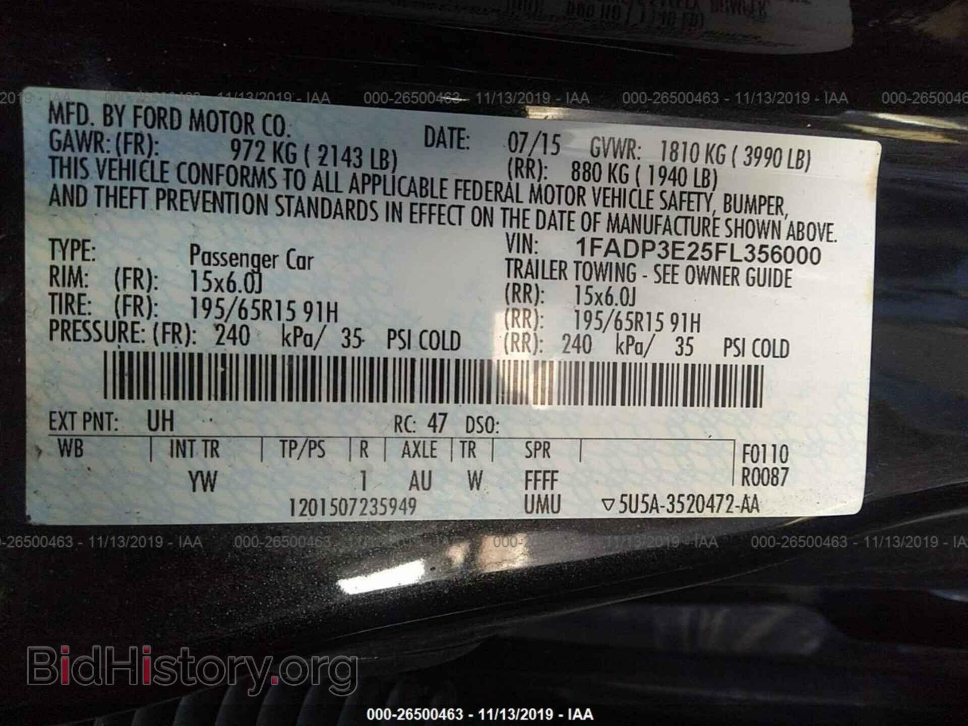 2015 Ford Focus - VIN: 1FADP3E25FL356000 - Photo 9