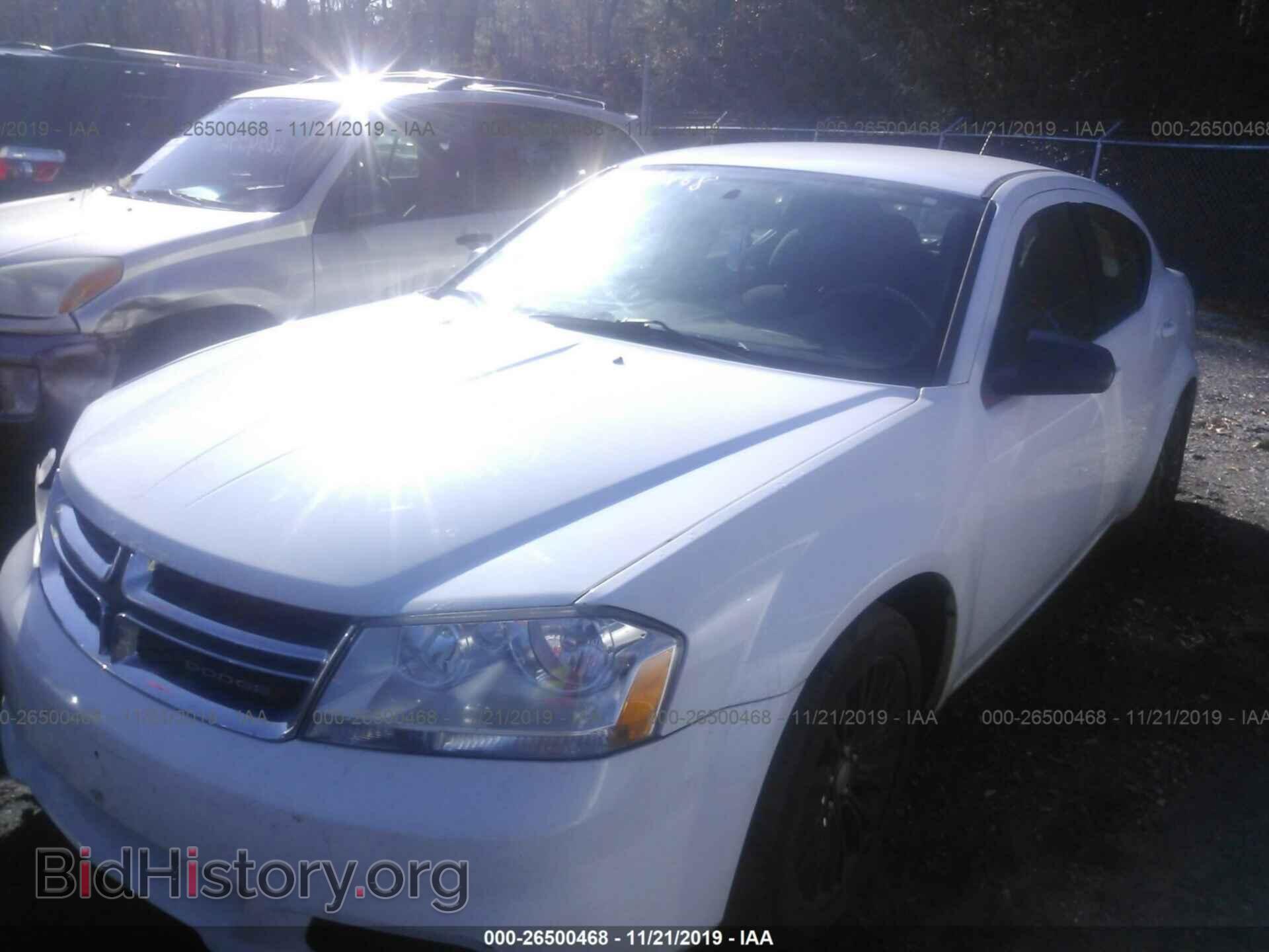 2013 DODGE AVENGER - VIN: 1C3CDZAB2DN537102 - Фото 2