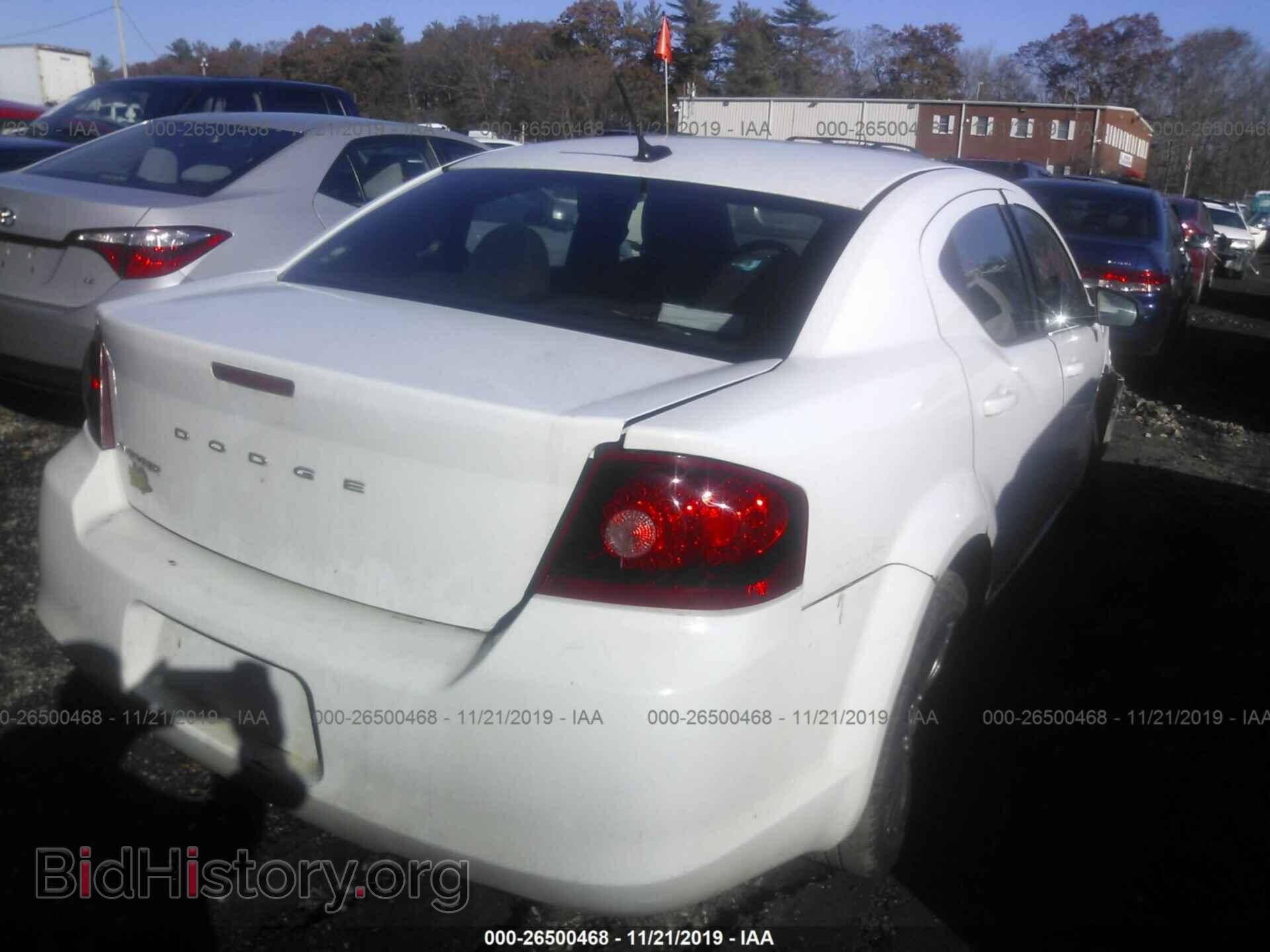 2013 DODGE AVENGER - VIN: 1C3CDZAB2DN537102 - Фото 4
