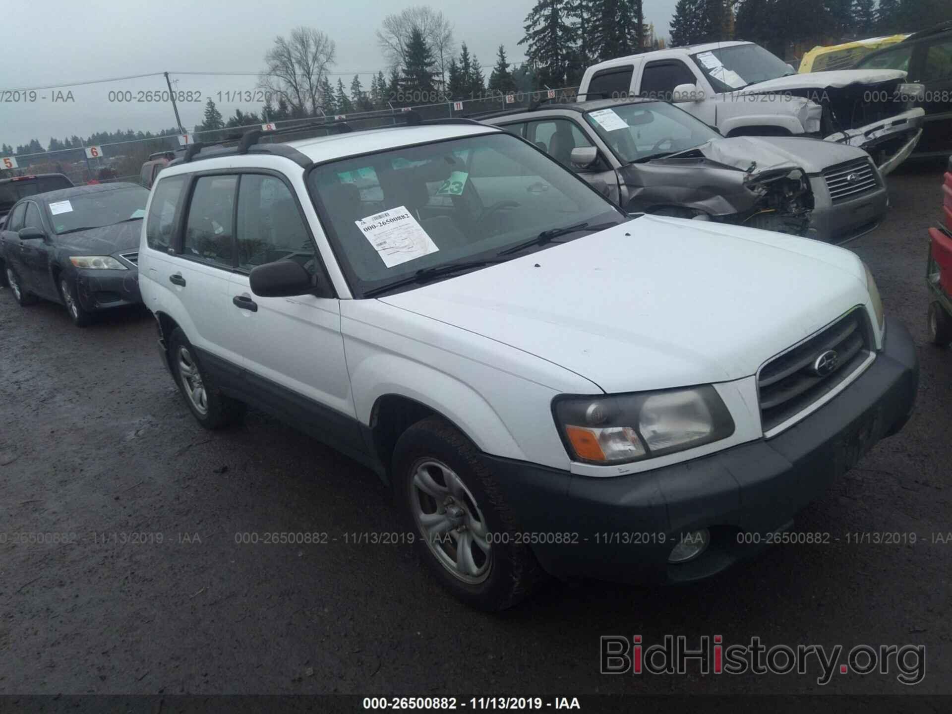 Photo JF1SG63623H748428 - SUBARU FORESTER 2003