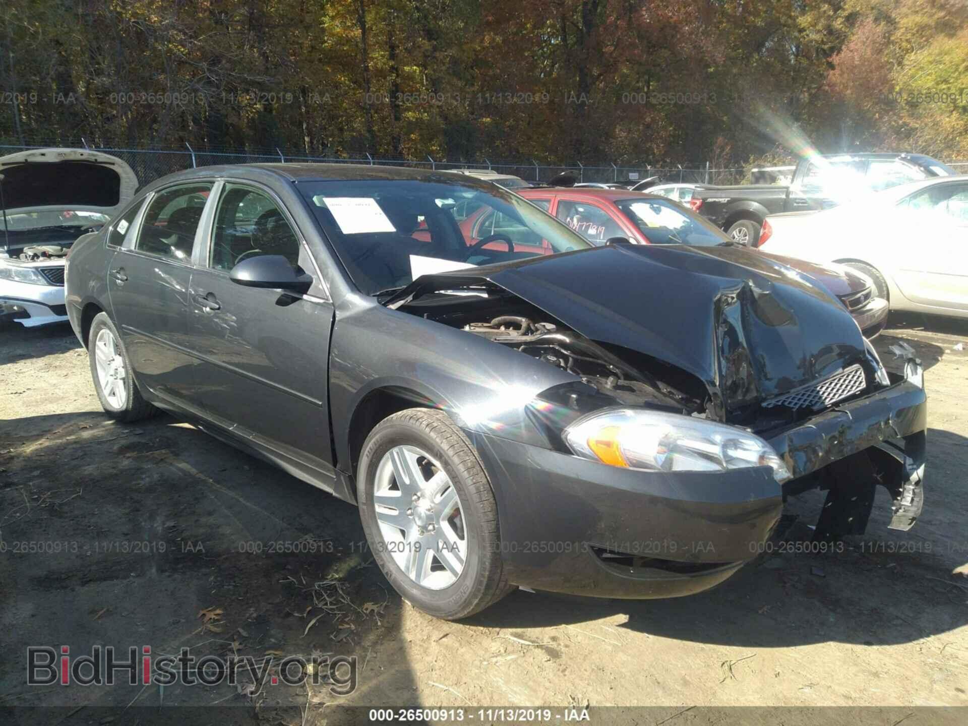 Фотография 2G1WB5E3XC1201023 - CHEVROLET IMPALA 2012