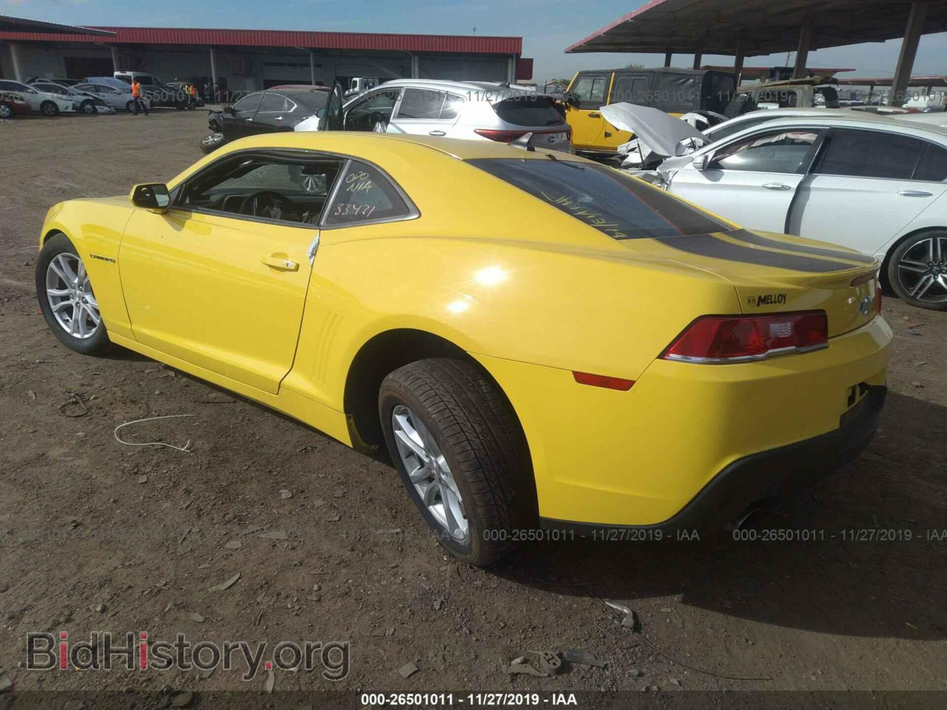 2015 Chevrolet Camaro - VIN: 2G1FB1E37F9192229 - Фото 3