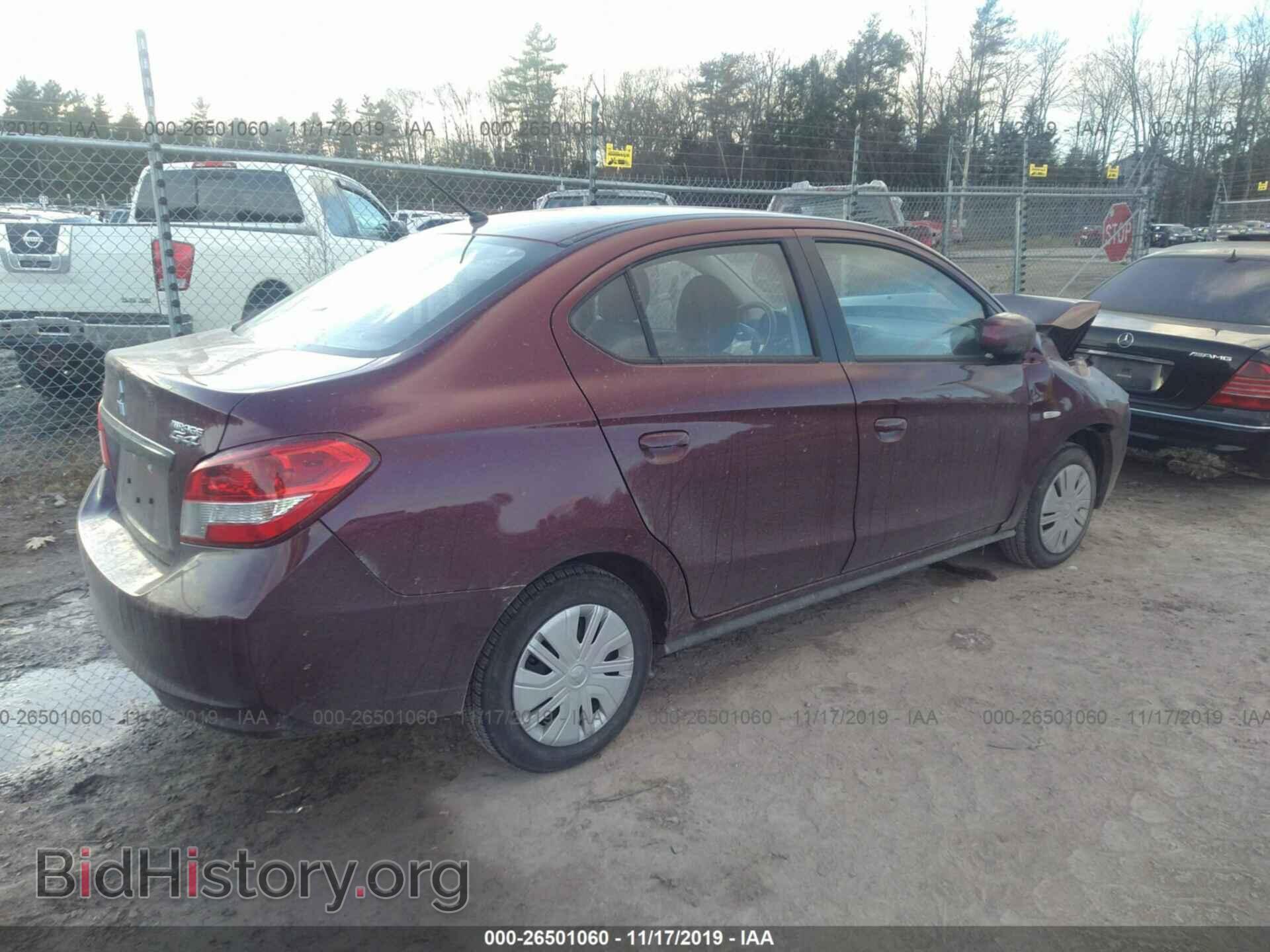 2019 MITSUBISHI MIRAGE - VIN: ML32F3FJ3KHF15559 - Фото 4