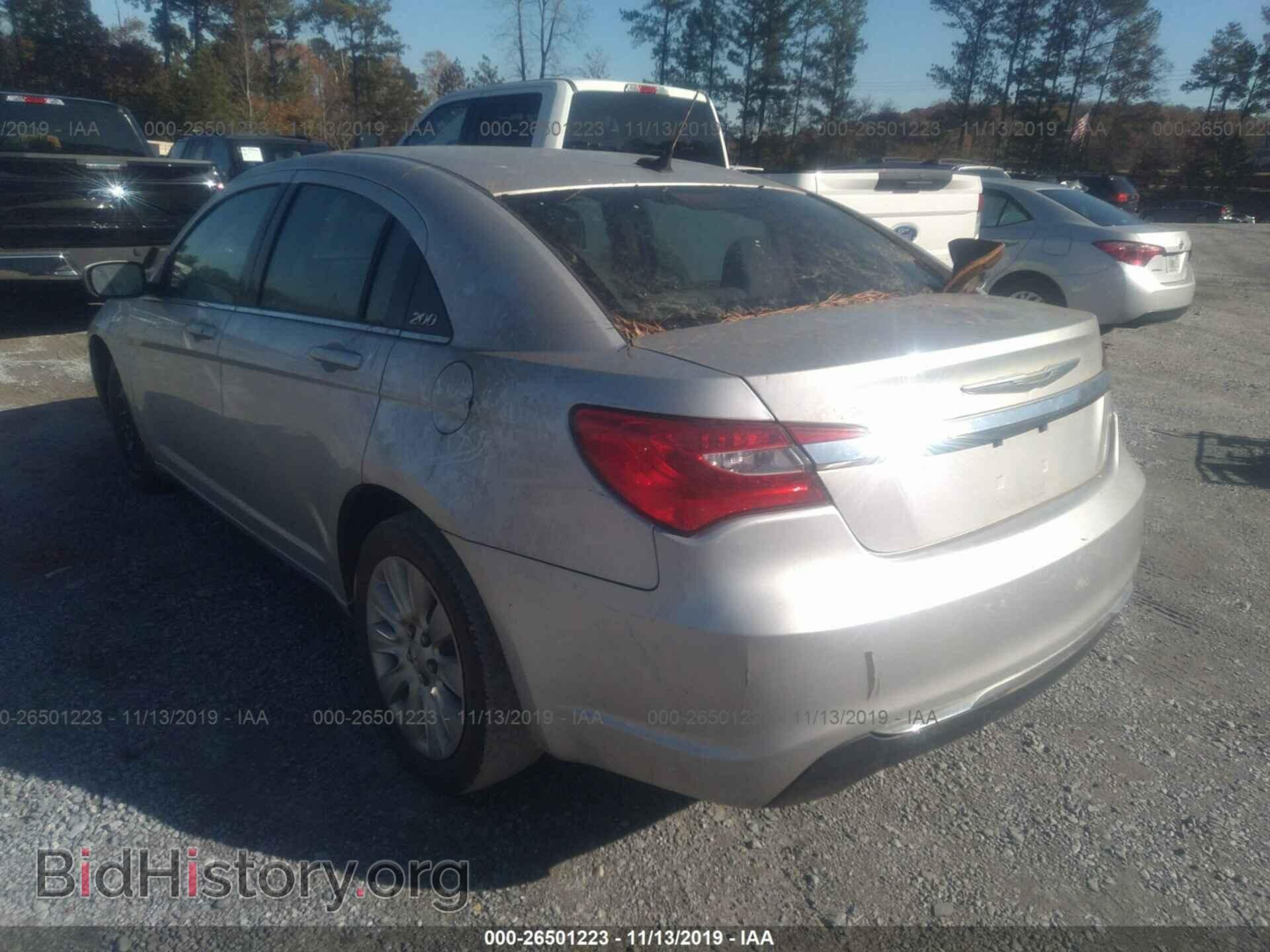 2012 CHRYSLER 200 - VIN: 1C3CCBAB1CN321007 - Фото 3