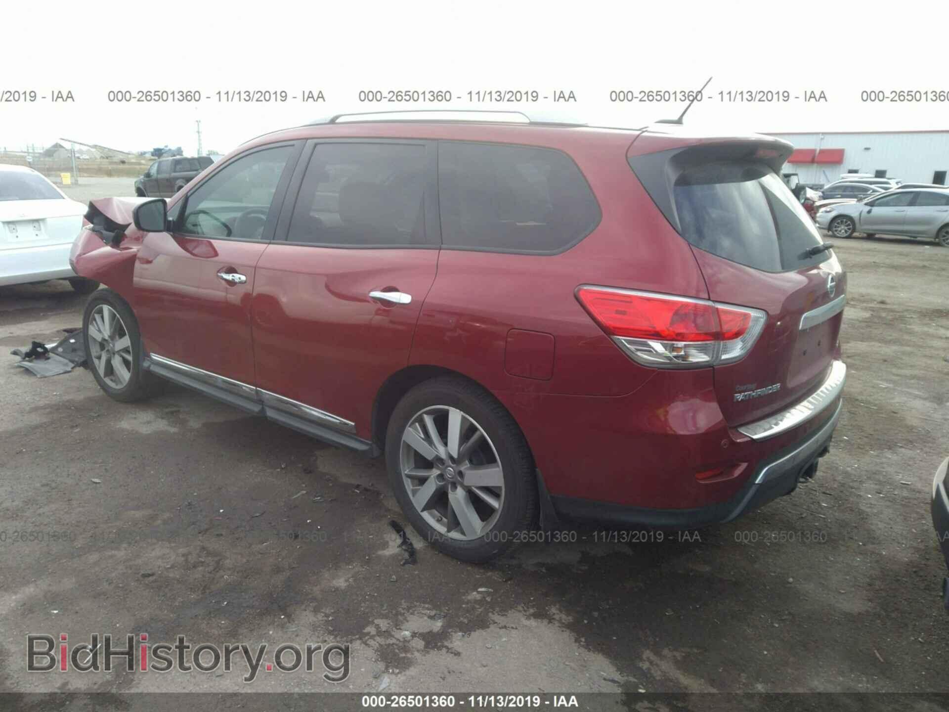 2014 Nissan Pathfinder - VIN: 5N1AR2MN1EC627190 - Фото 3