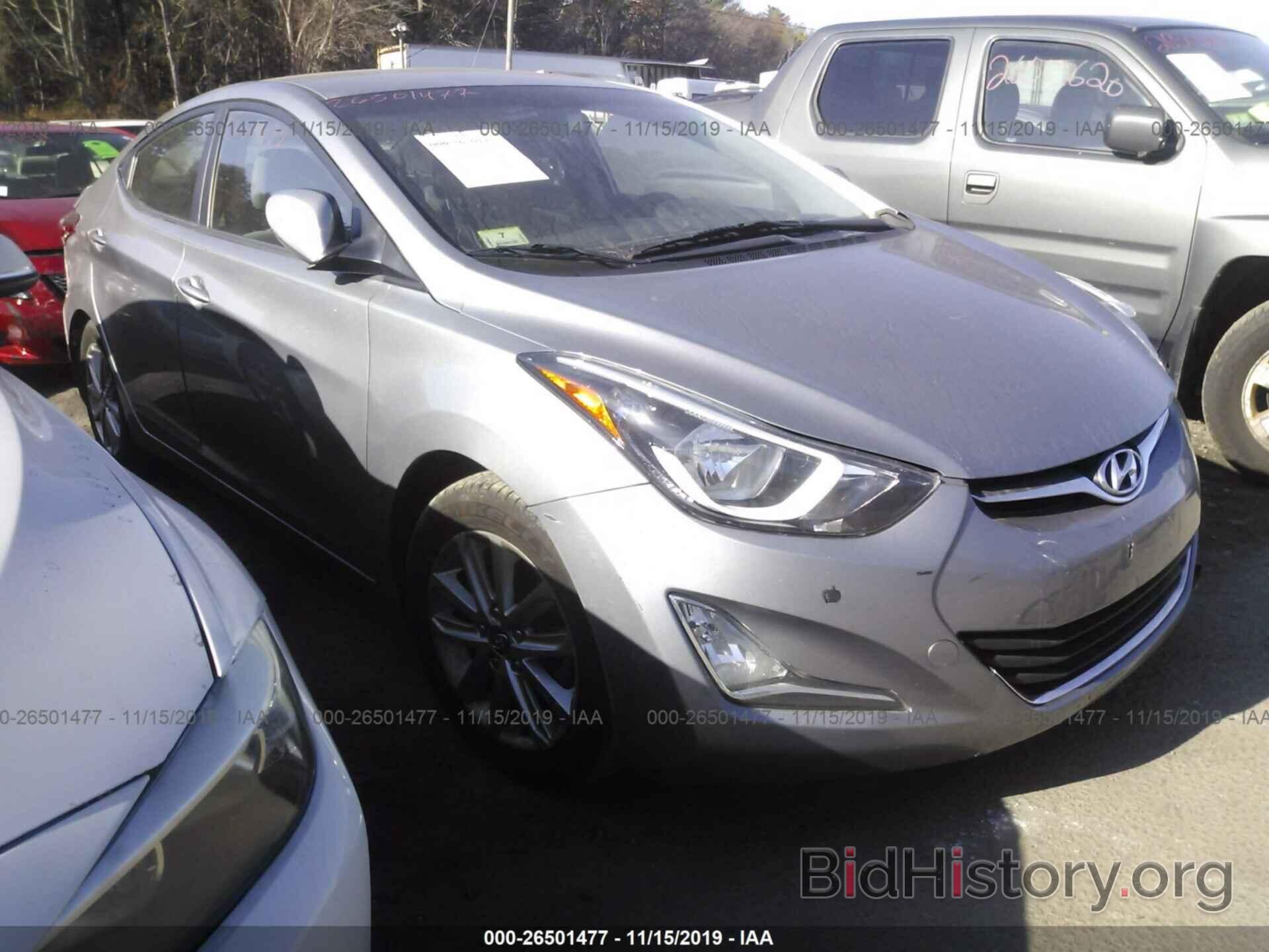 Фотография KMHDH4AE8EU153250 - HYUNDAI ELANTRA 2014