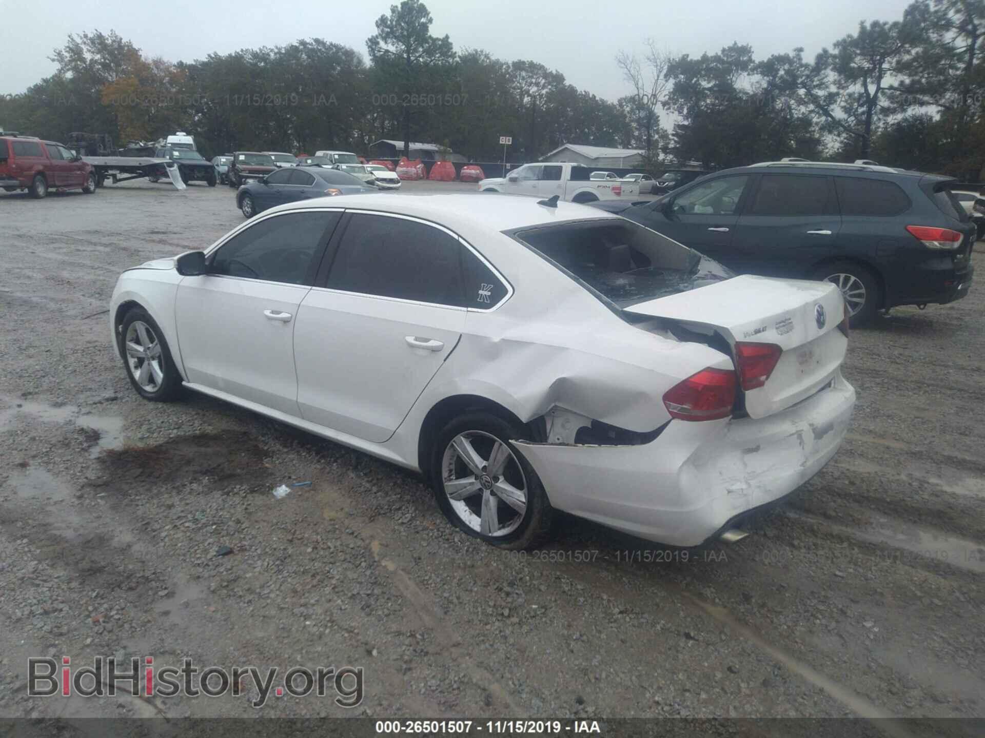 2013 VOLKSWAGEN PASSAT - VIN: 1VWBP7A30DC087437 - Фото 3