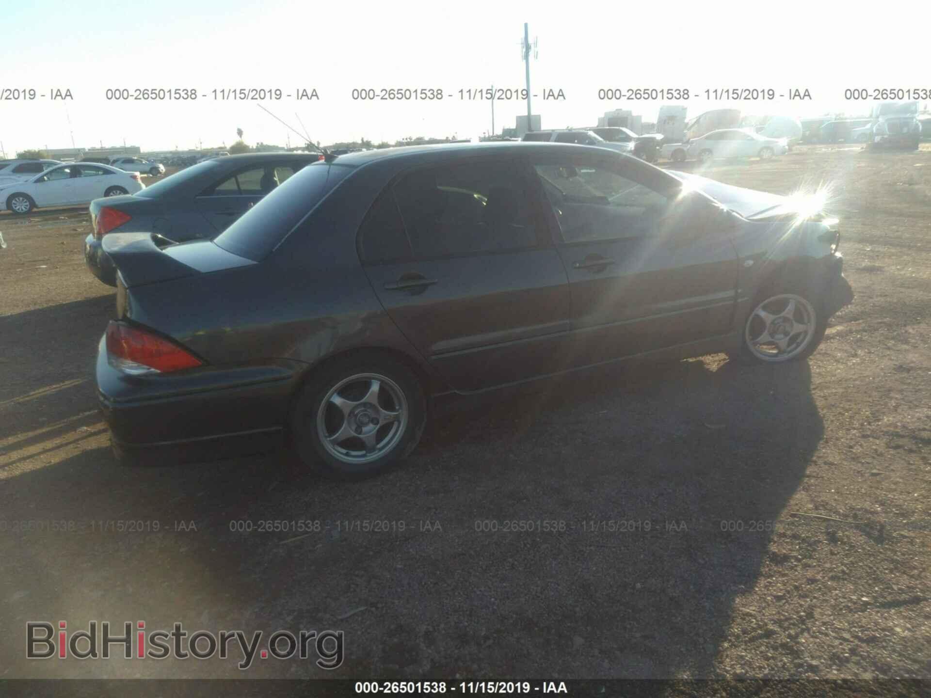 2002 MITSUBISHI LANCER - VIN: JA3AJ86E82U024382 - Фото 4
