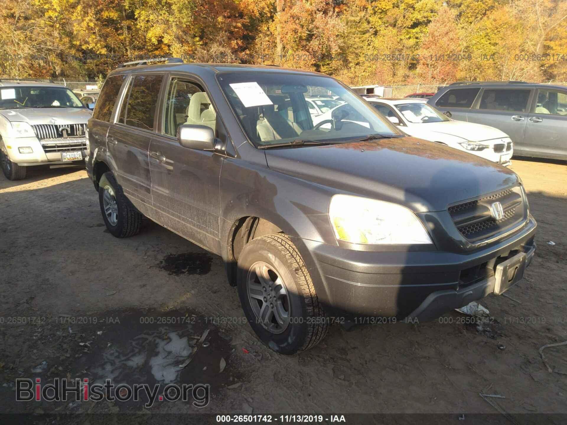 Photo 2HKYF18415H552194 - HONDA PILOT 2005