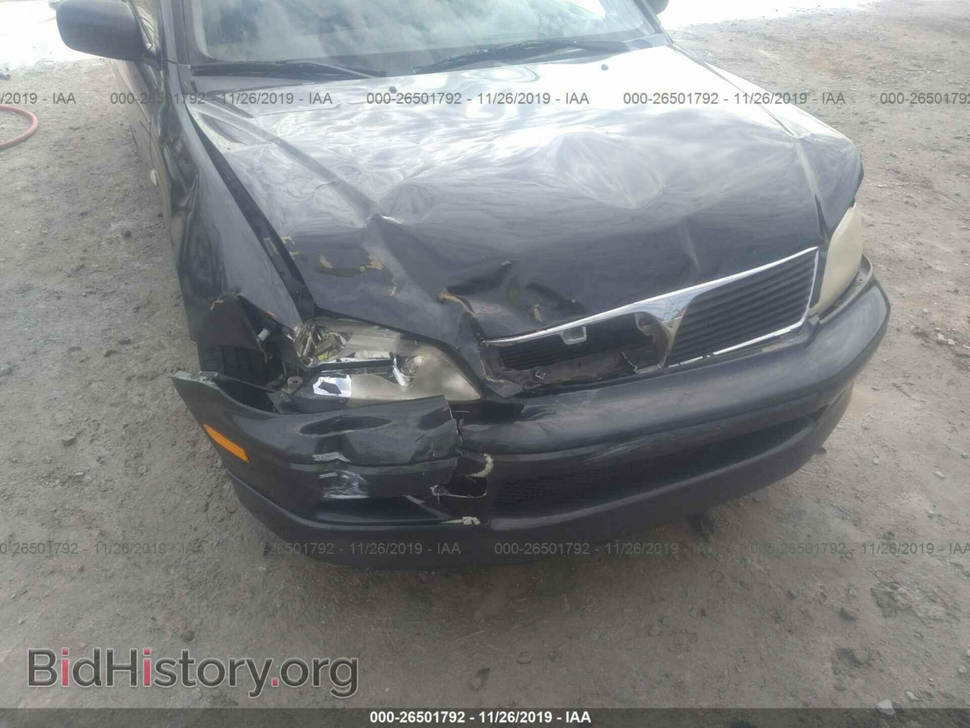 2003 MITSUBISHI LANCER - VIN: JA3AJ86E63U041537 - Фото 6