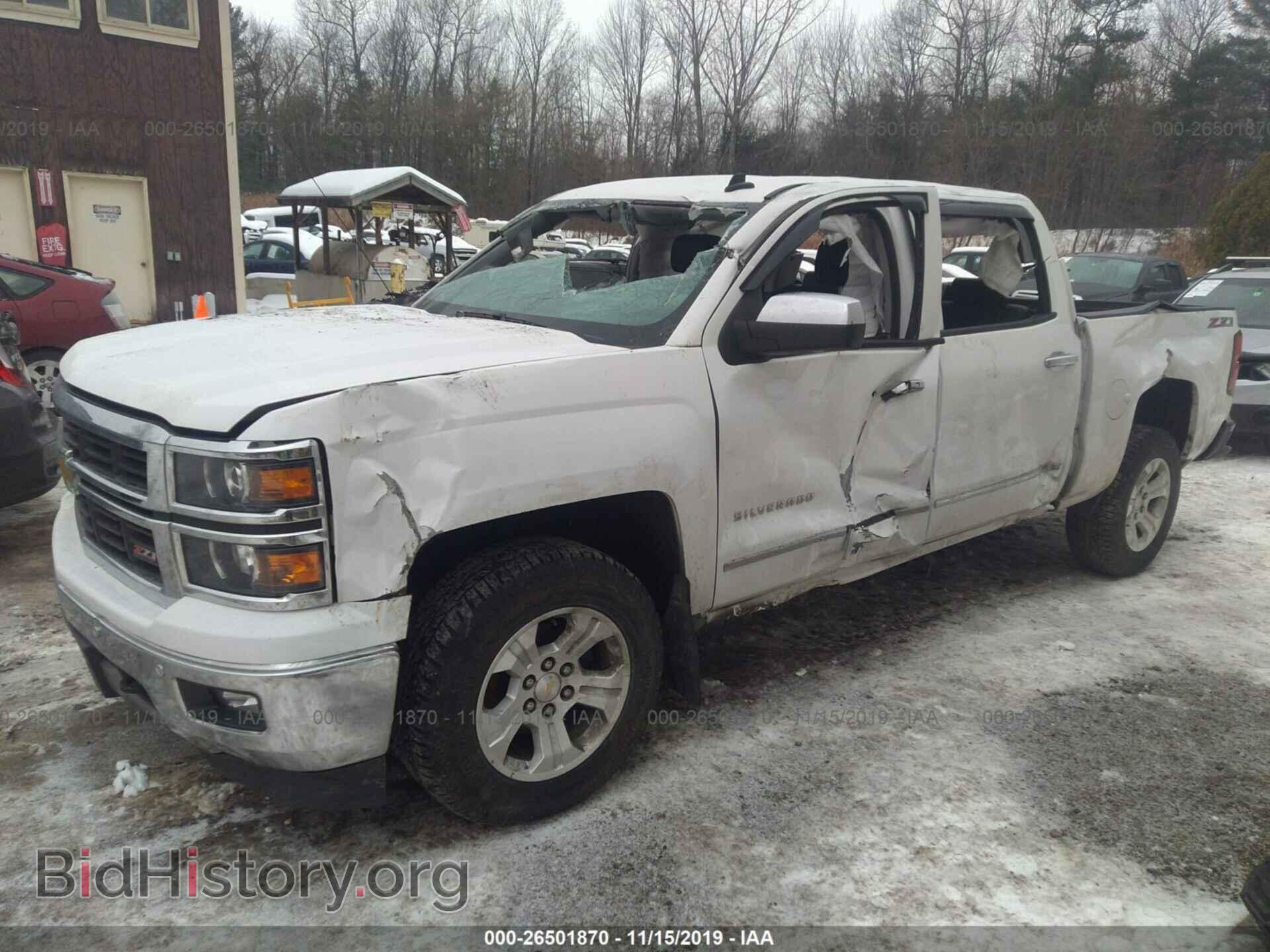 2014 CHEVROLET SILVERADO - VIN: 3GCUKSEC7EG407553 - Фото 2