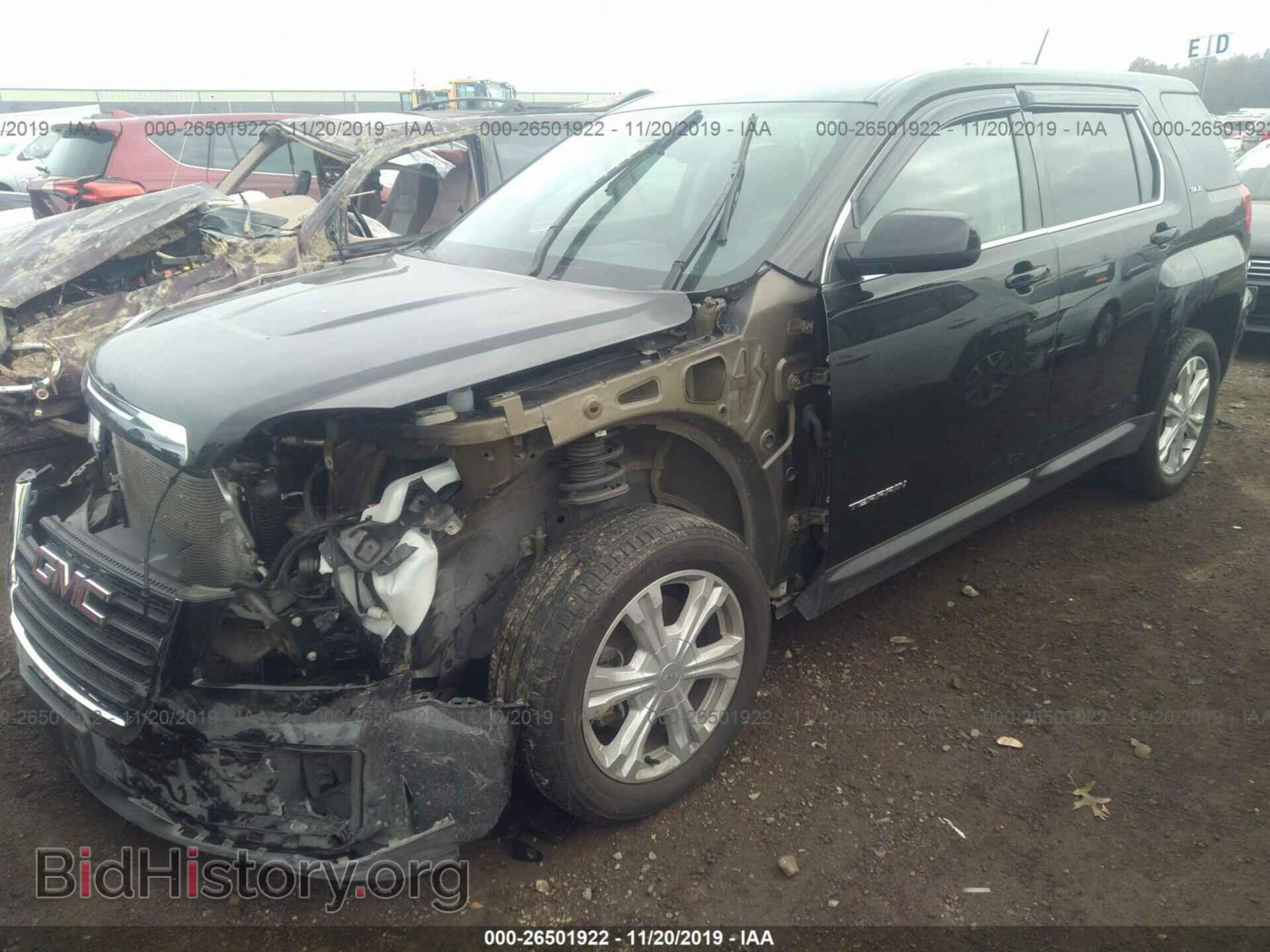 2017 GMC TERRAIN - VIN: 2GKALMEK1H6334056 - Фото 2
