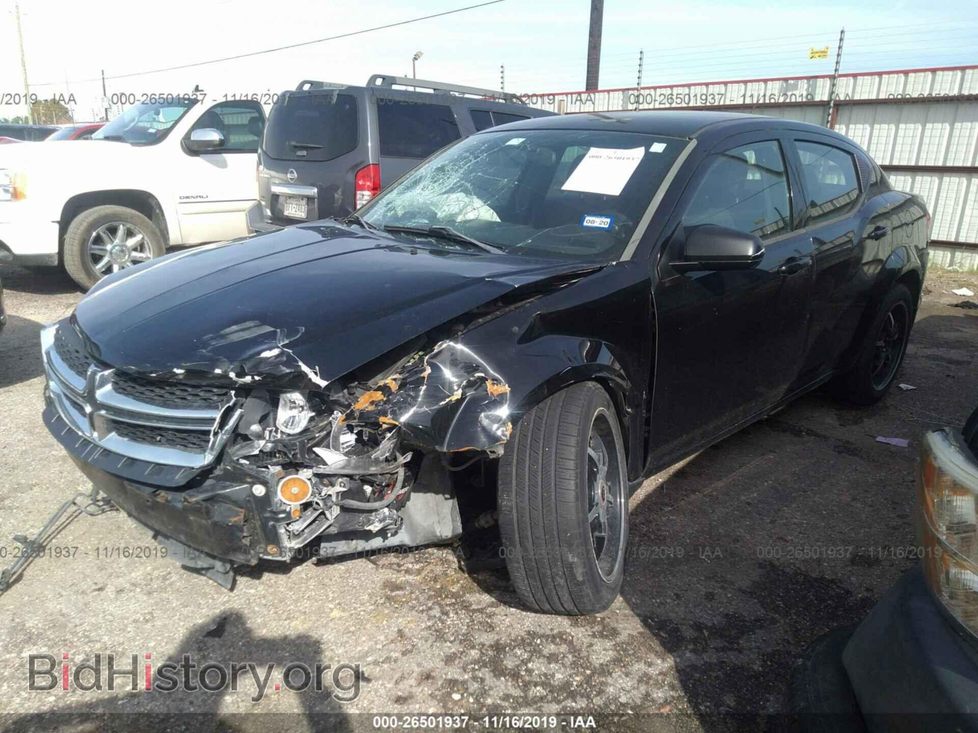 2011 DODGE AVENGER - VIN: 1B3BD1FB5BN559188 - Фото 2