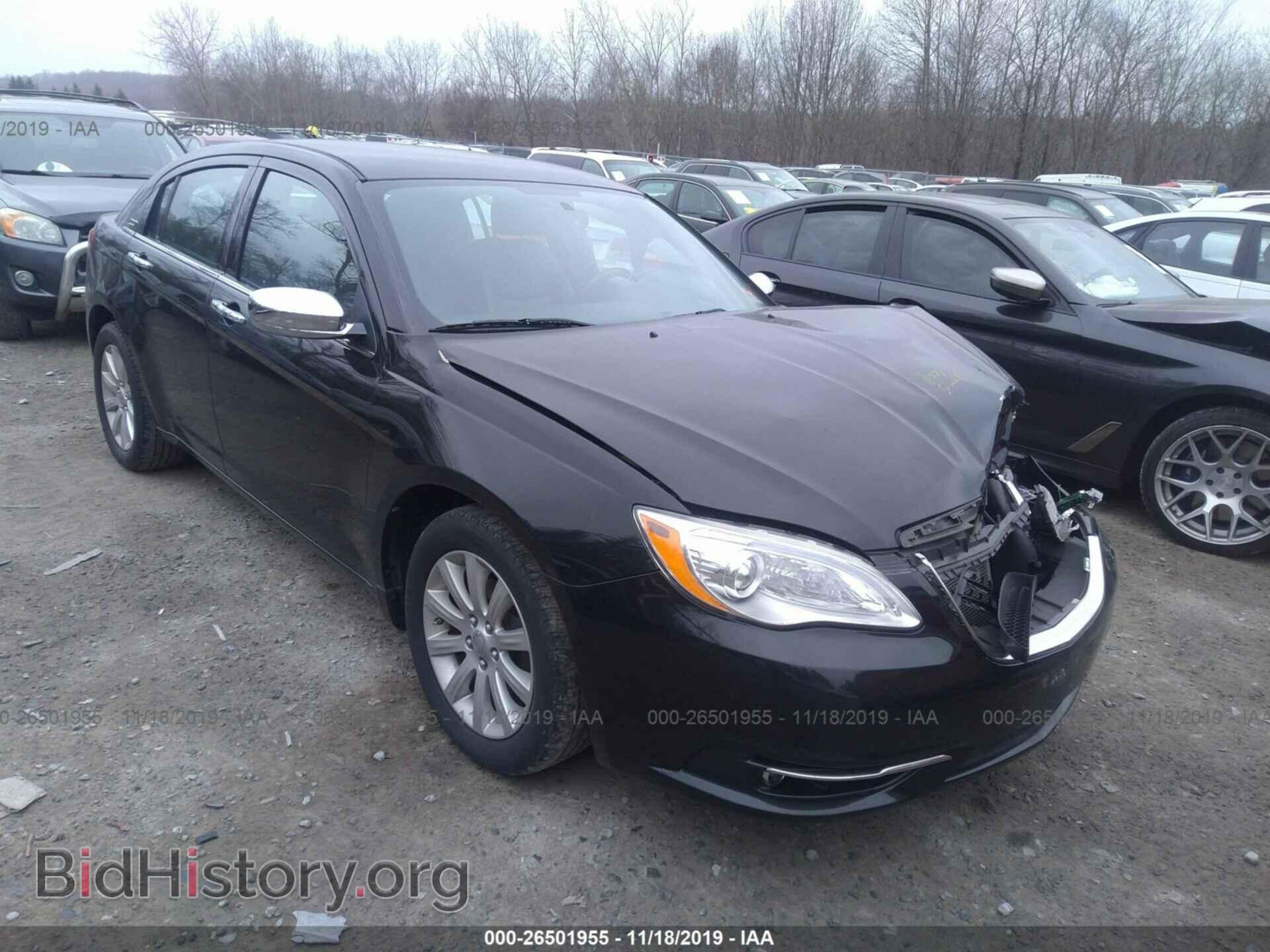 Фотография 1C3CCBCG9DN751779 - CHRYSLER 200 2013