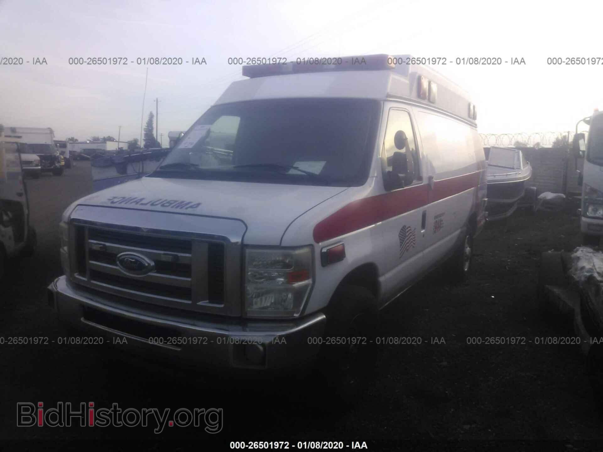 2008 FORD ECONOLINE - VIN: 1FDSS34P18DB59606 - Фото 2