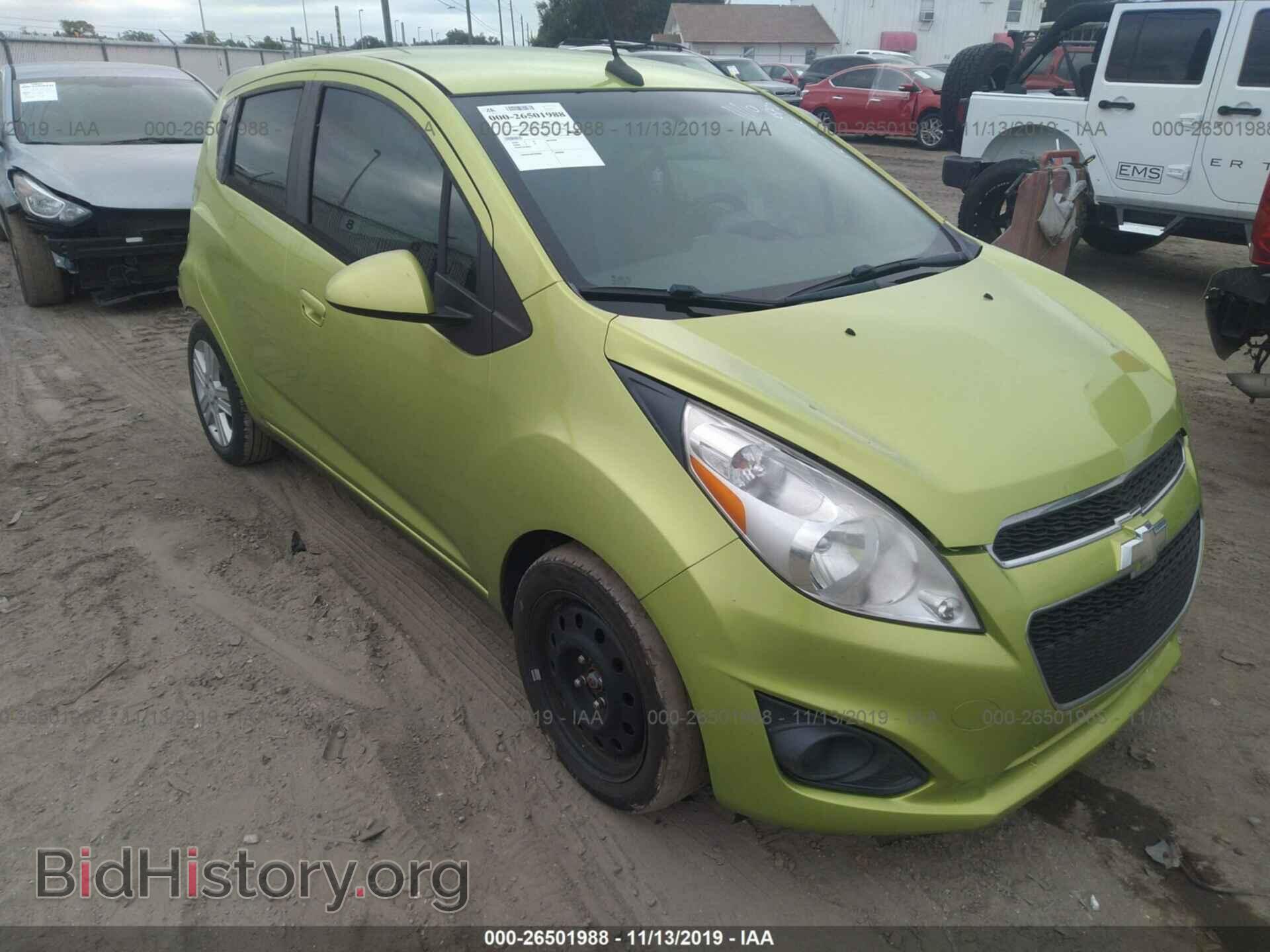 Photo KL8CB6S97DC514320 - CHEVROLET SPARK 2013