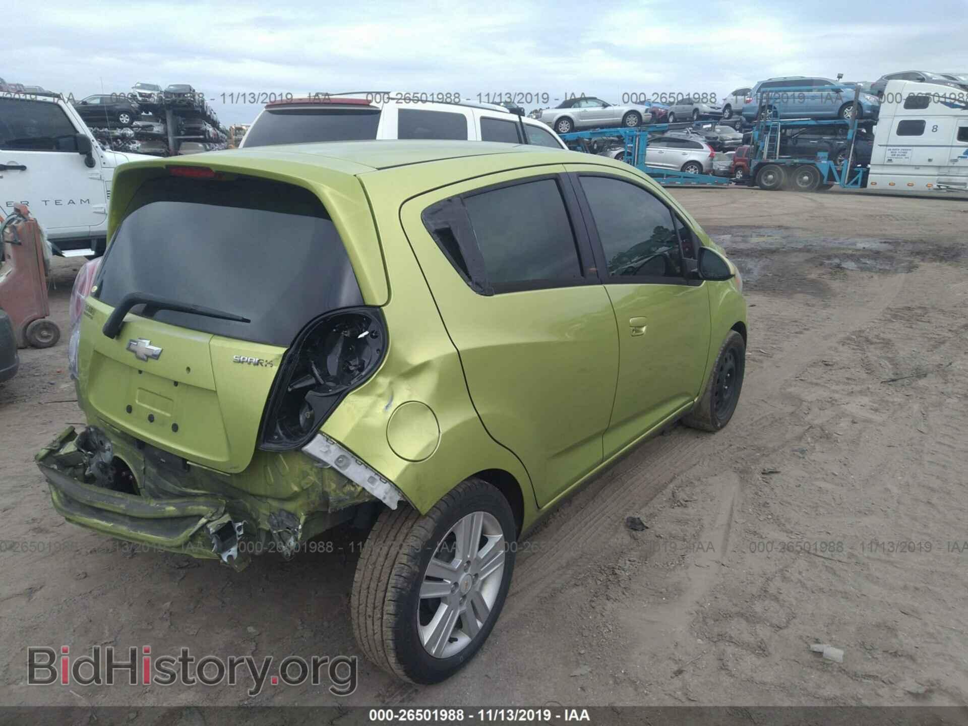 2013 CHEVROLET SPARK - VIN: KL8CB6S97DC514320 - Фото 4