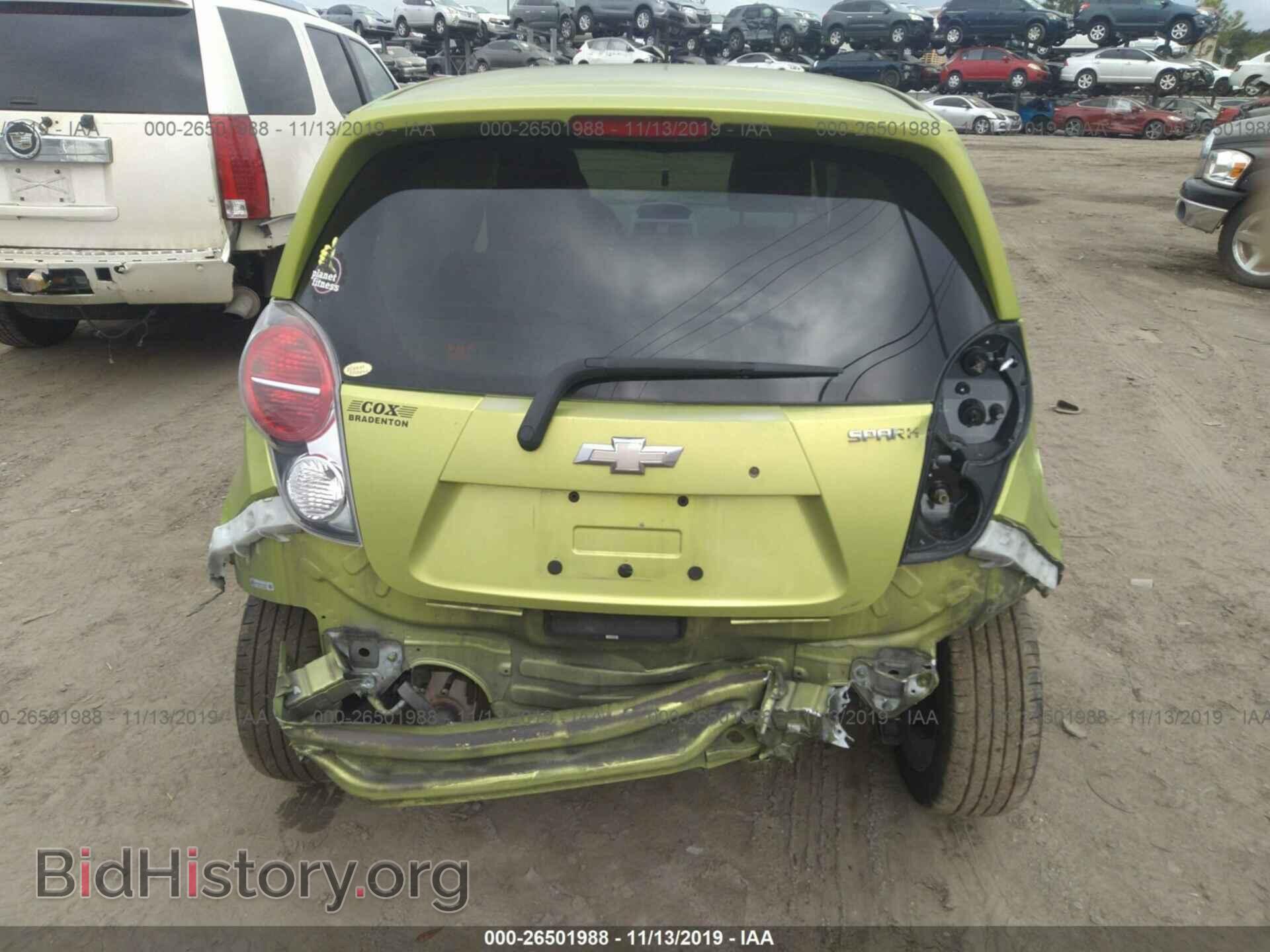 2013 CHEVROLET SPARK - VIN: KL8CB6S97DC514320 - Фото 6