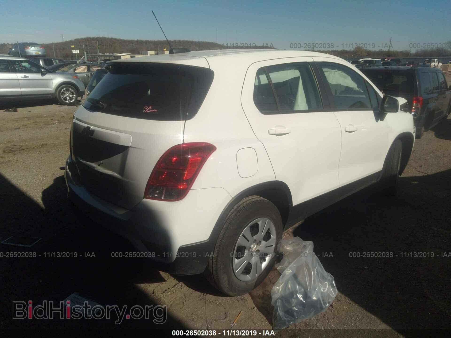 2018 CHEVROLET TRAX - VIN: KL7CJKSBXJB564455 - Фото 4