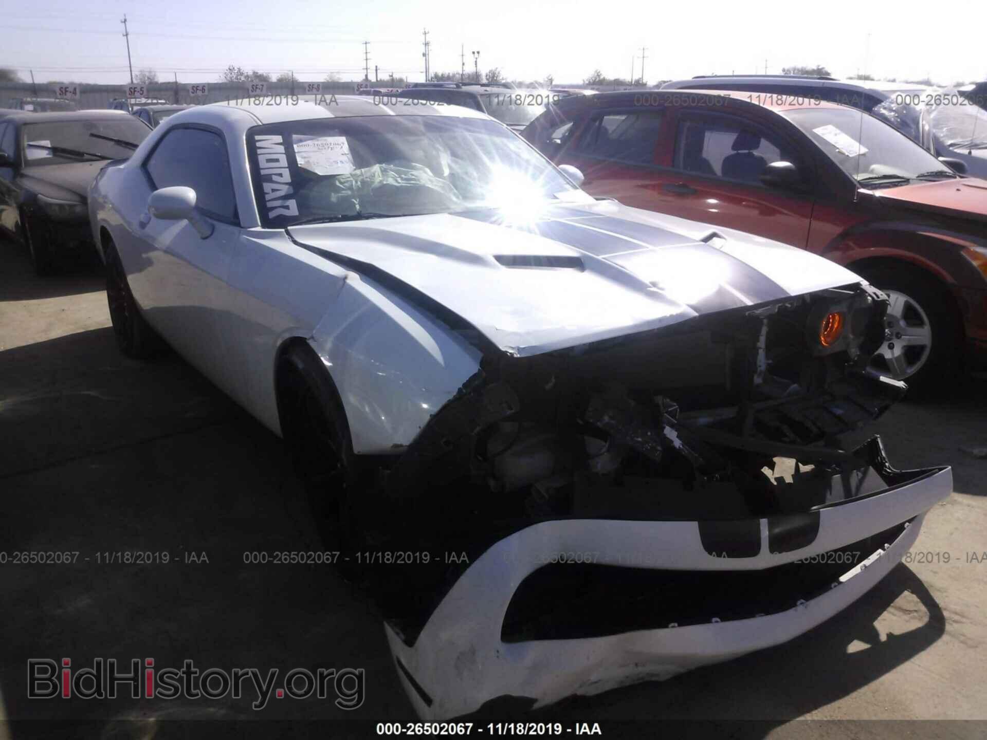 Photo 2C3CDZAG6GH264884 - DODGE CHALLENGER 2016
