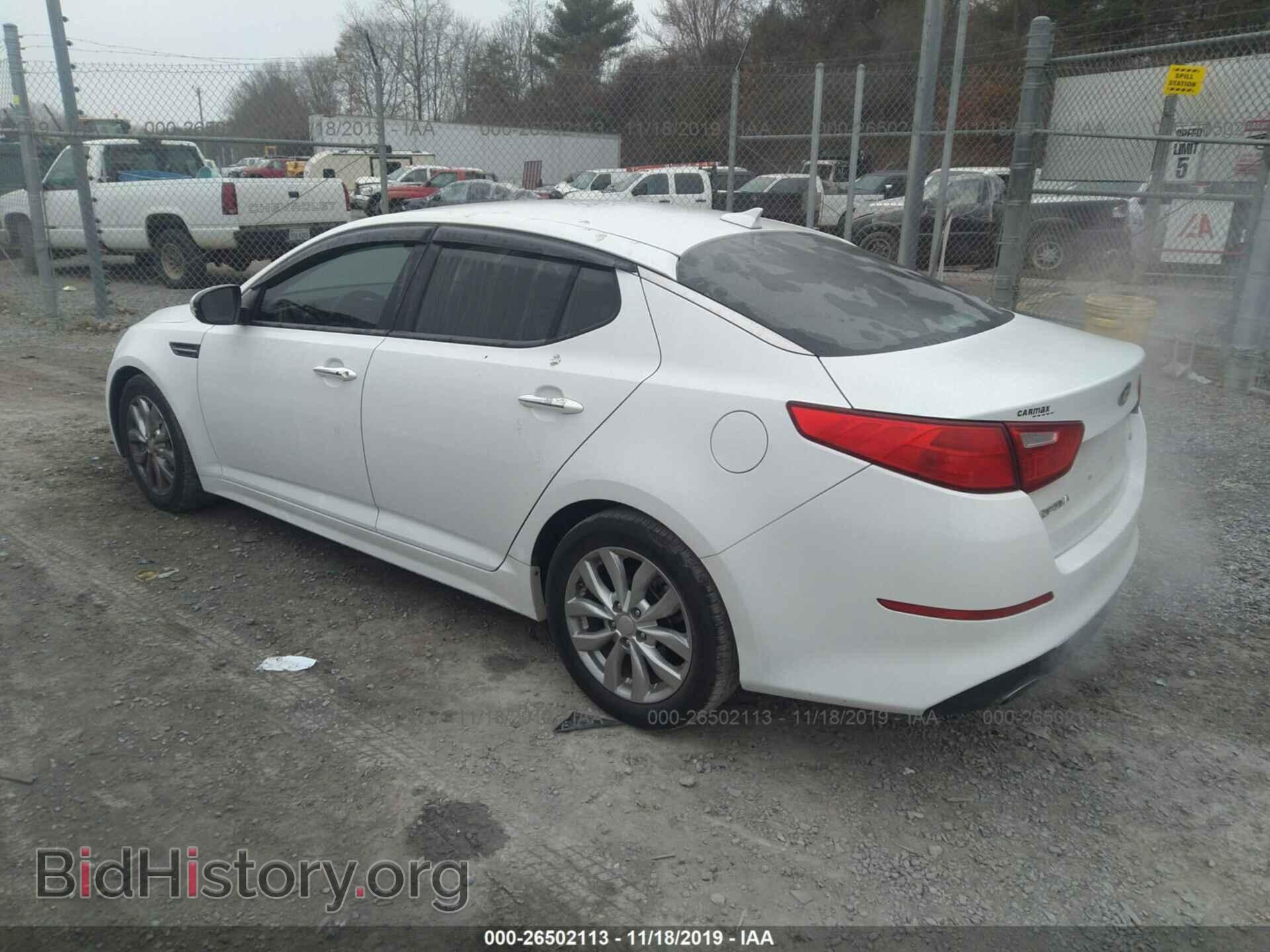 2015 KIA OPTIMA - VIN: 5XXGM4A76FG499562 - Фото 3