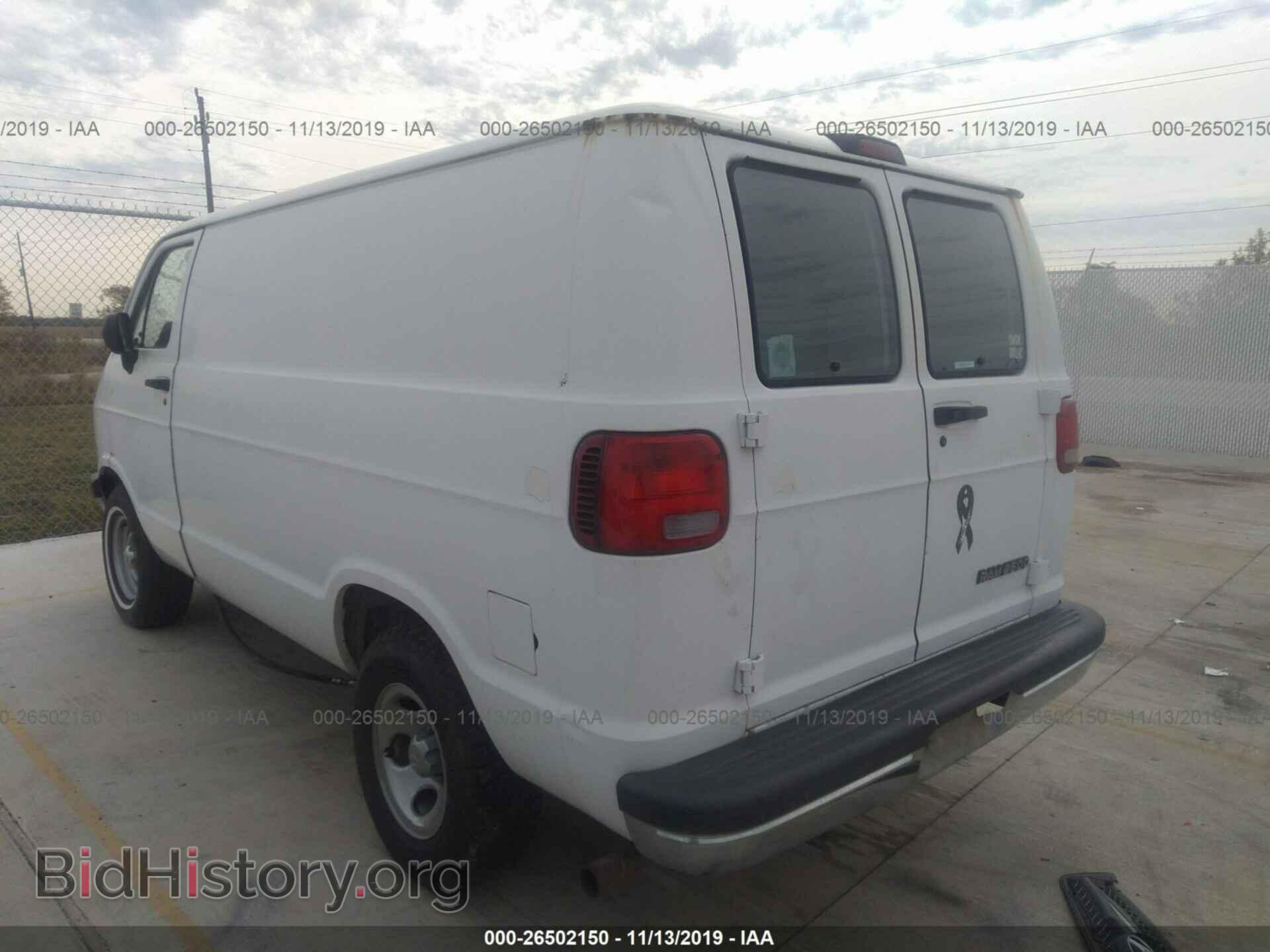 1996 DODGE RAM VAN - VIN: 2B7HB21X4TK121248 - Photo 3