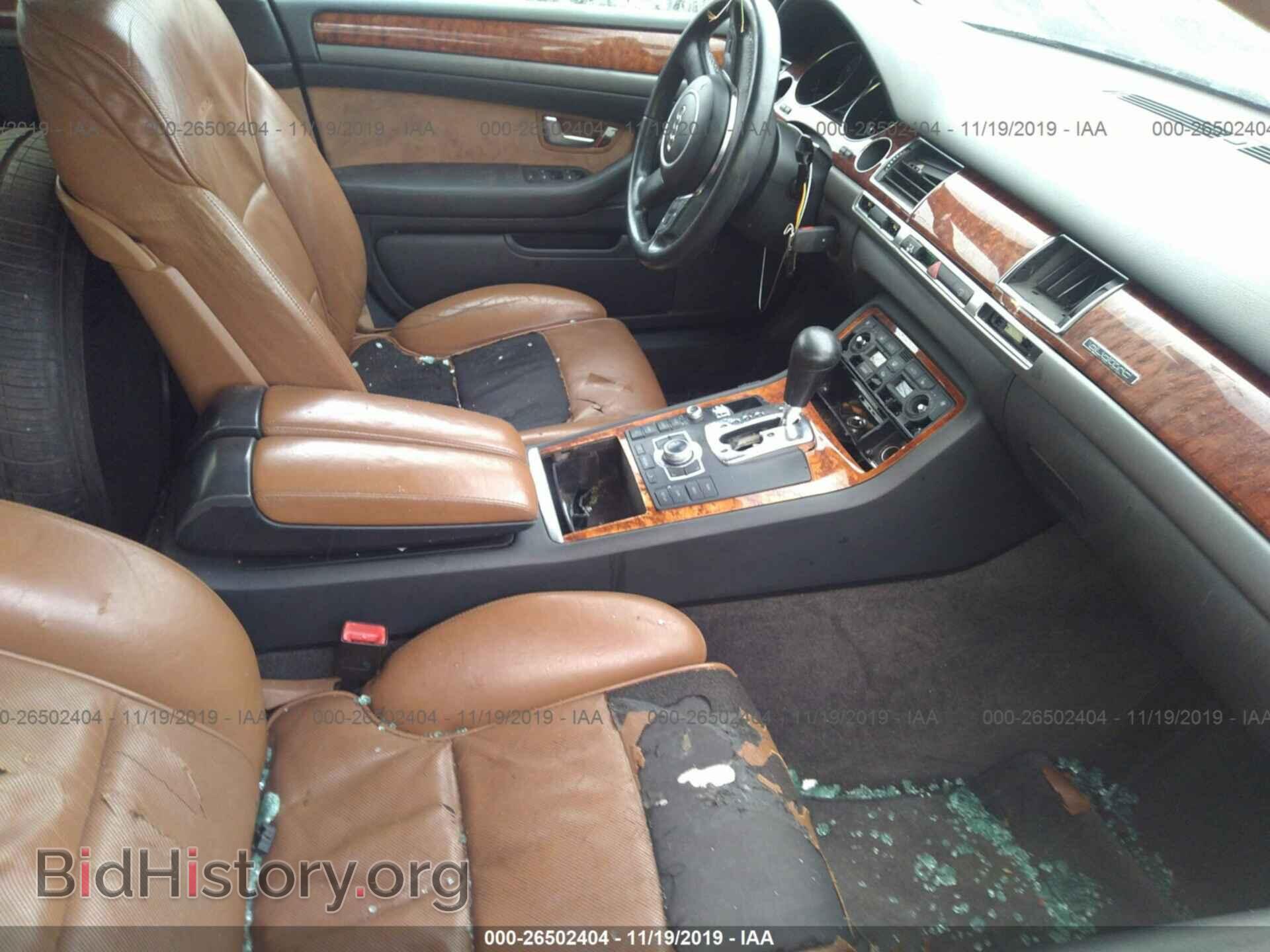 2004 AUDI A8 - VIN: WAUML44EX4N021921 - Фото 5