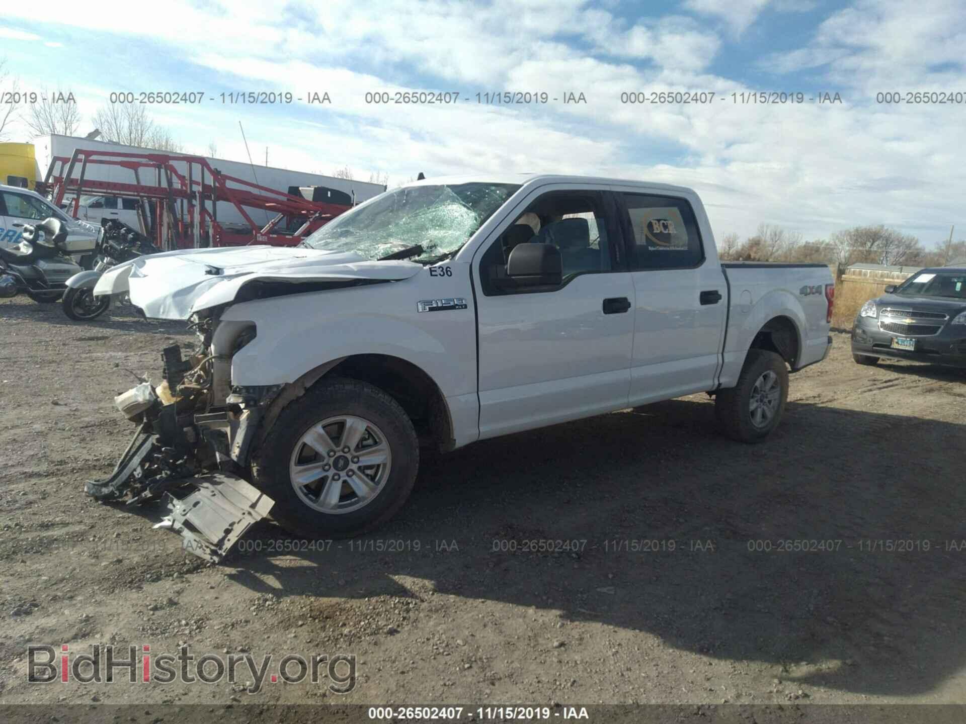2019 FORD F150 - VIN: 1FTEW1E45KFA21481 - Фото 2