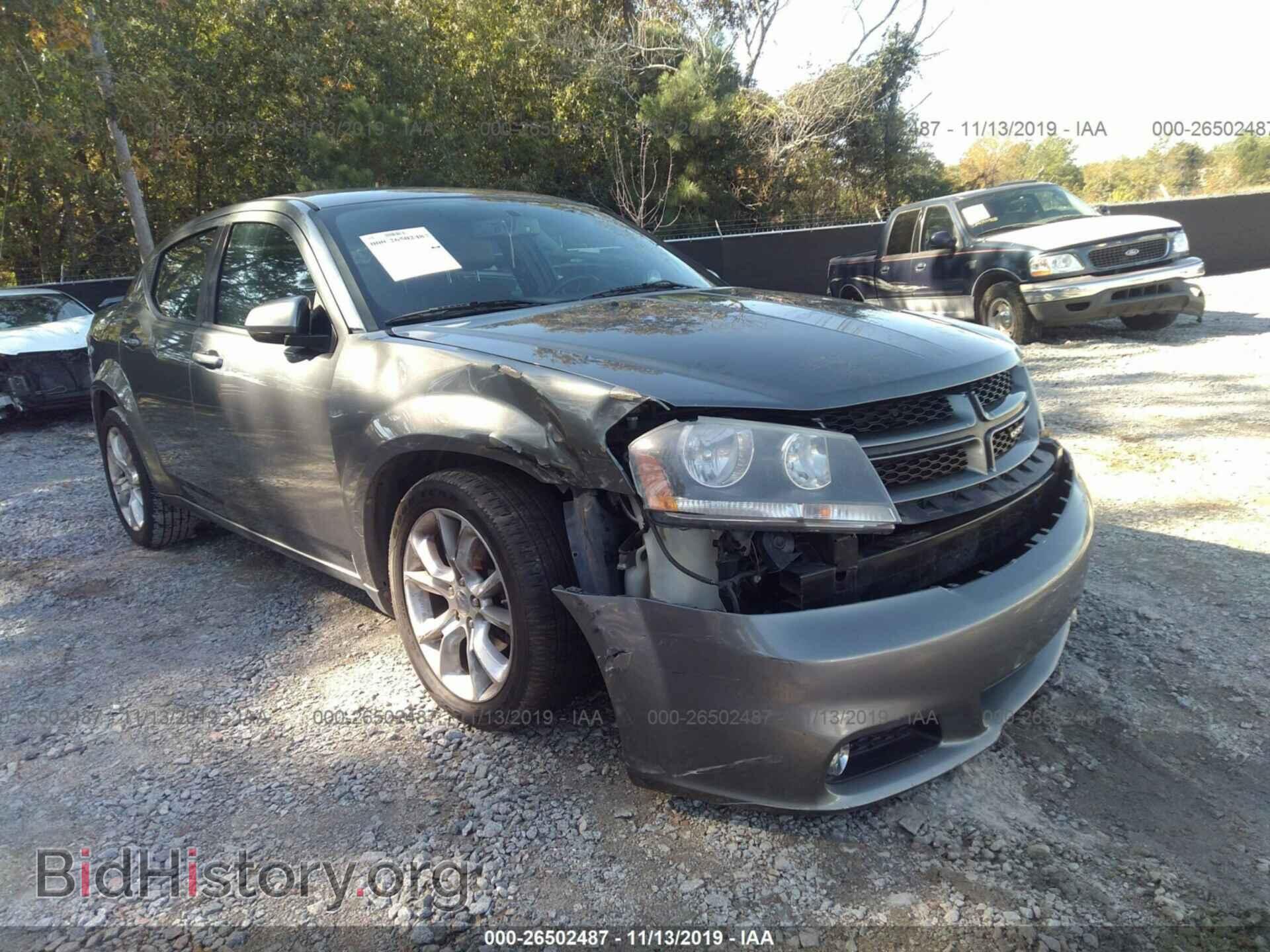 Фотография 1C3CDZBG2DN618420 - Dodge Avenger 2013
