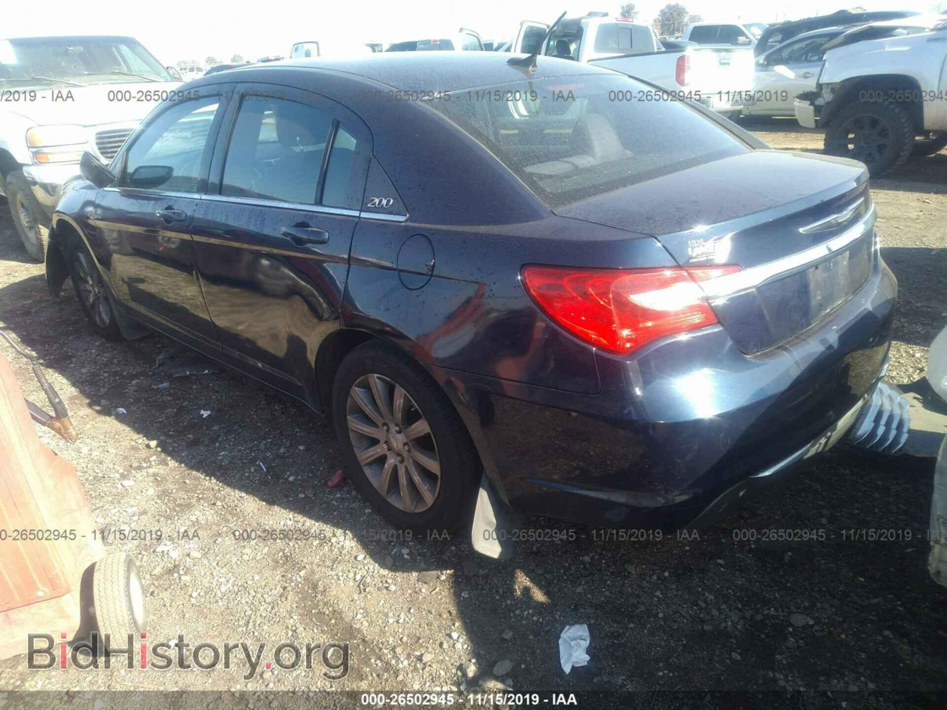 2013 CHRYSLER 200 - VIN: 1C3CCBBB5DN600184 - Фото 3