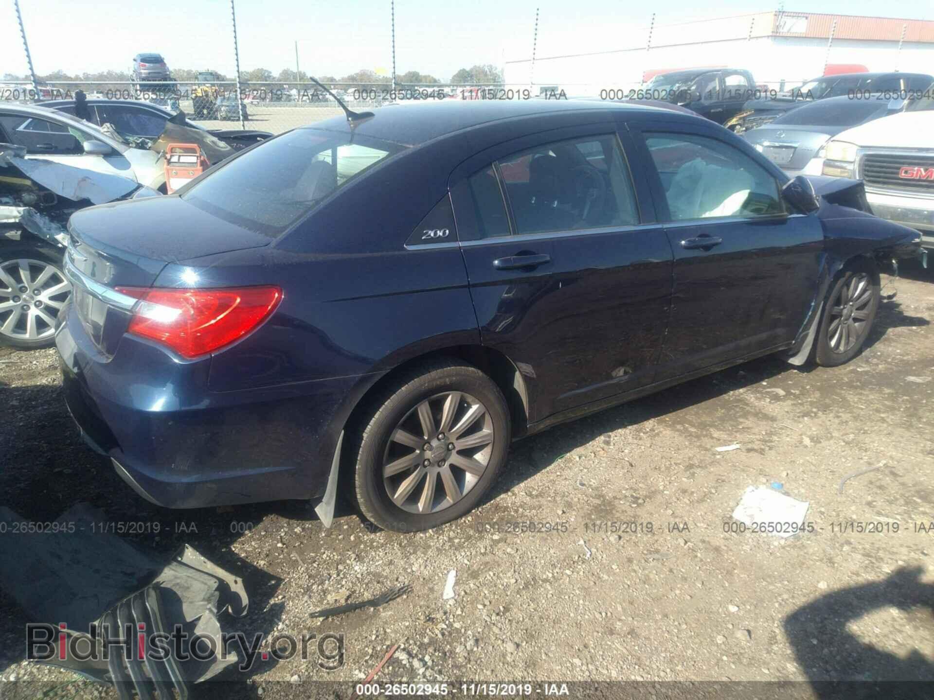 2013 CHRYSLER 200 - VIN: 1C3CCBBB5DN600184 - Фото 4