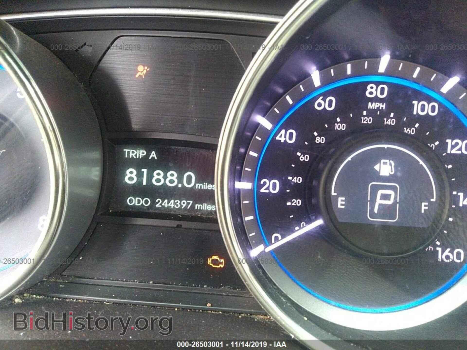 2012 HYUNDAI SONATA - VIN: 5NPEB4AC7CH324599 - Фото 7