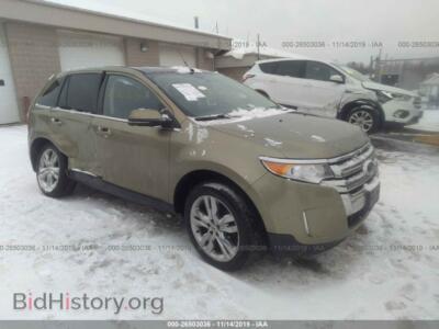 2013 Ford EDGE Limited, green — VIN 2FMDK4KC1DBA89359, IAAI