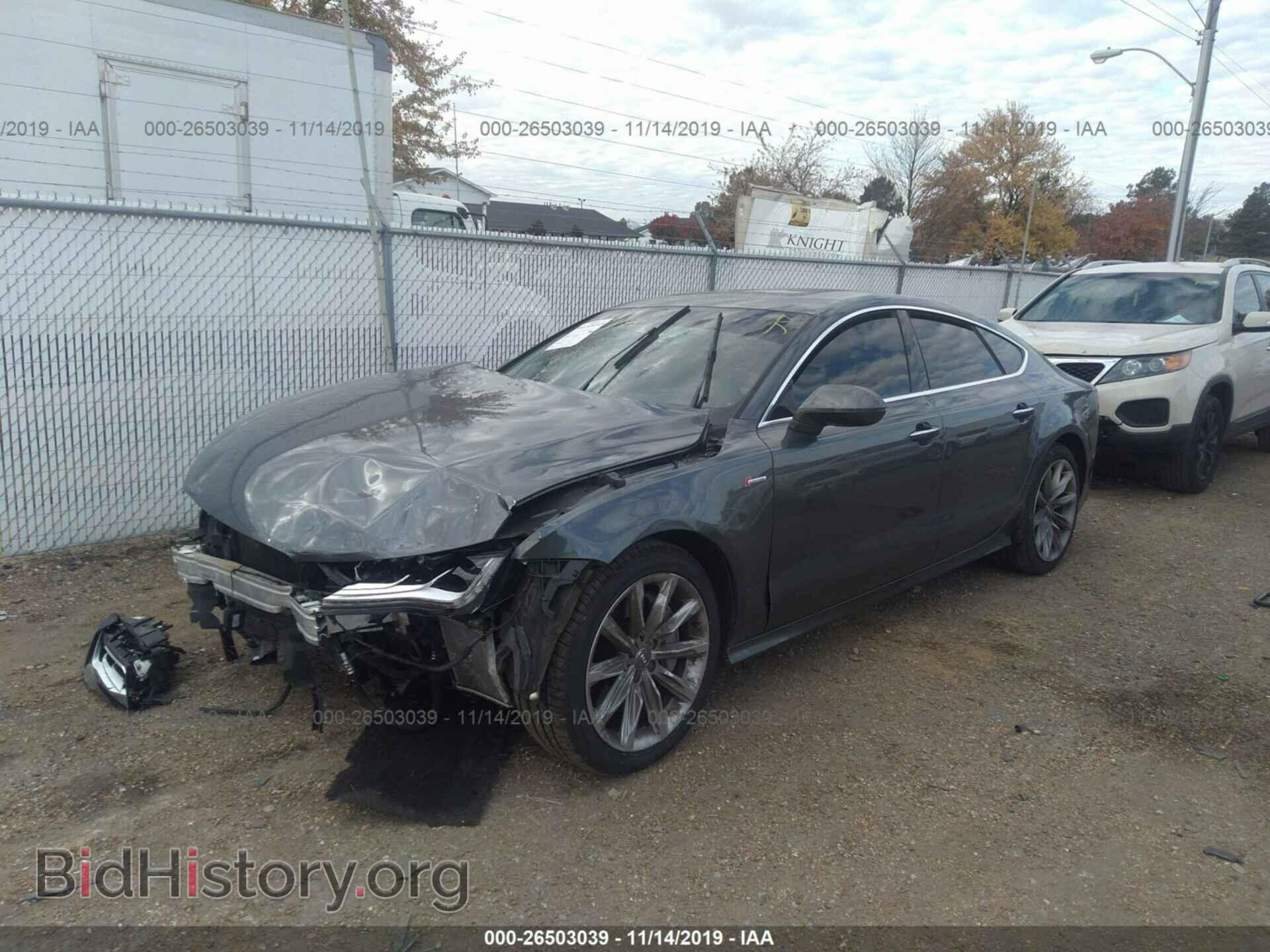 2015 AUDI A7 - VIN: WAU2GAFC7FN003725 - Фото 2