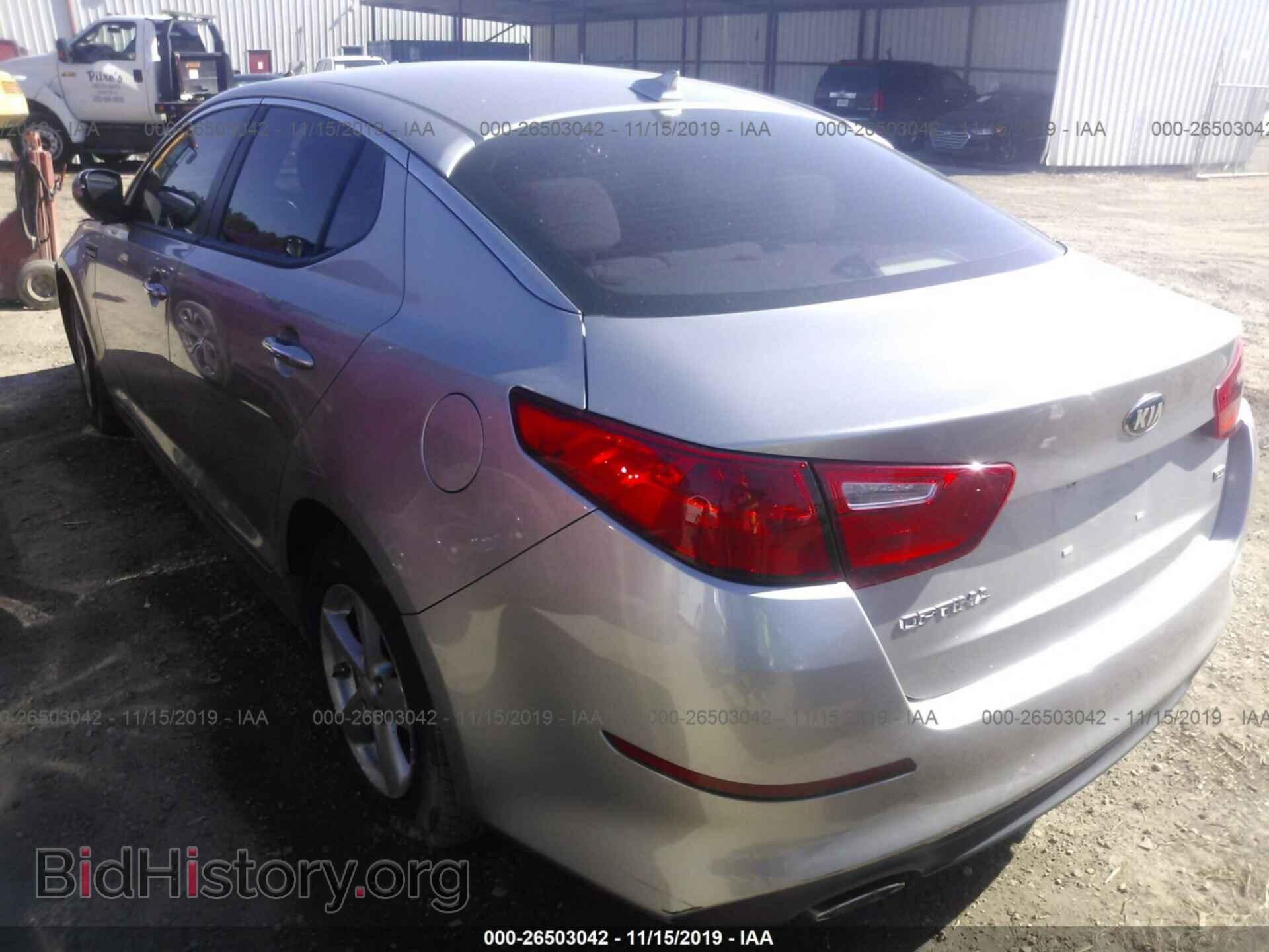 2014 KIA OPTIMA - VIN: 5XXGM4A71EG336557 - Фото 3