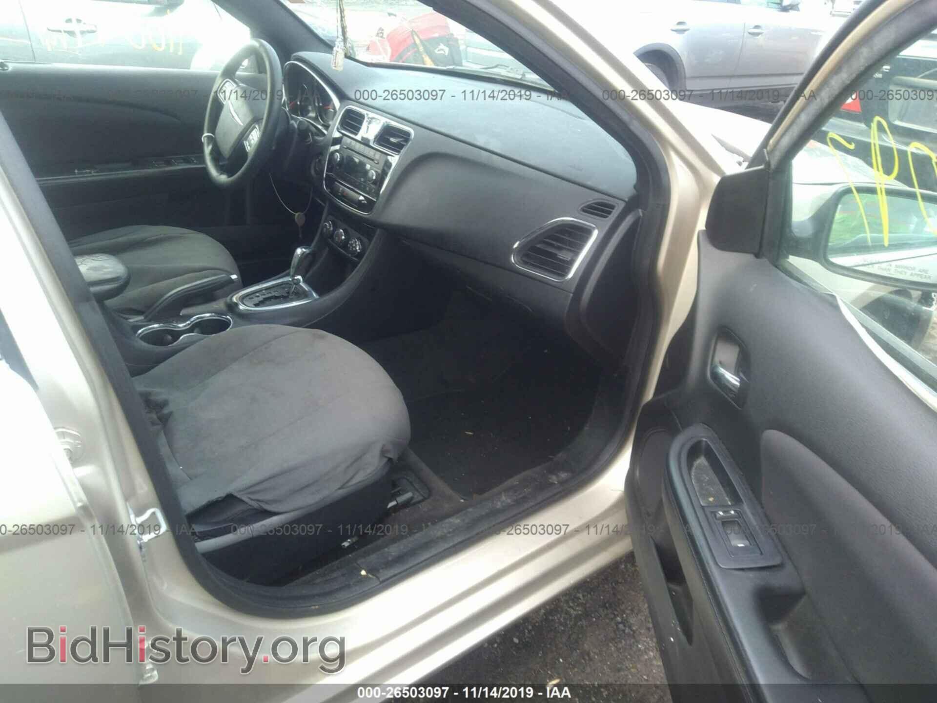 2014 CHRYSLER 200 - VIN: 1C3CCBABXEN123738 - Фото 5