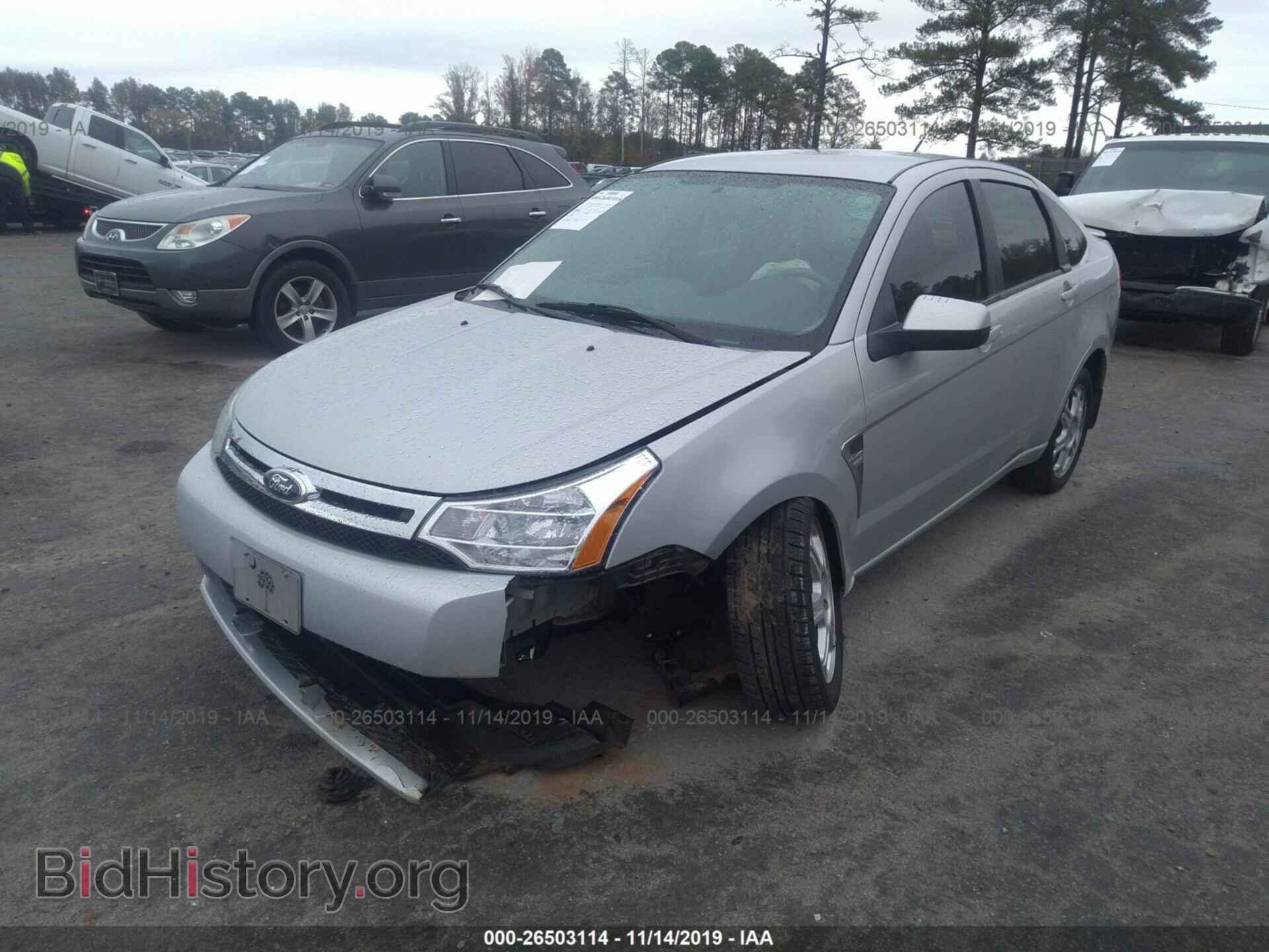 2008 FORD FOCUS - VIN: 1FAHP35N28W286193 - Фото 2