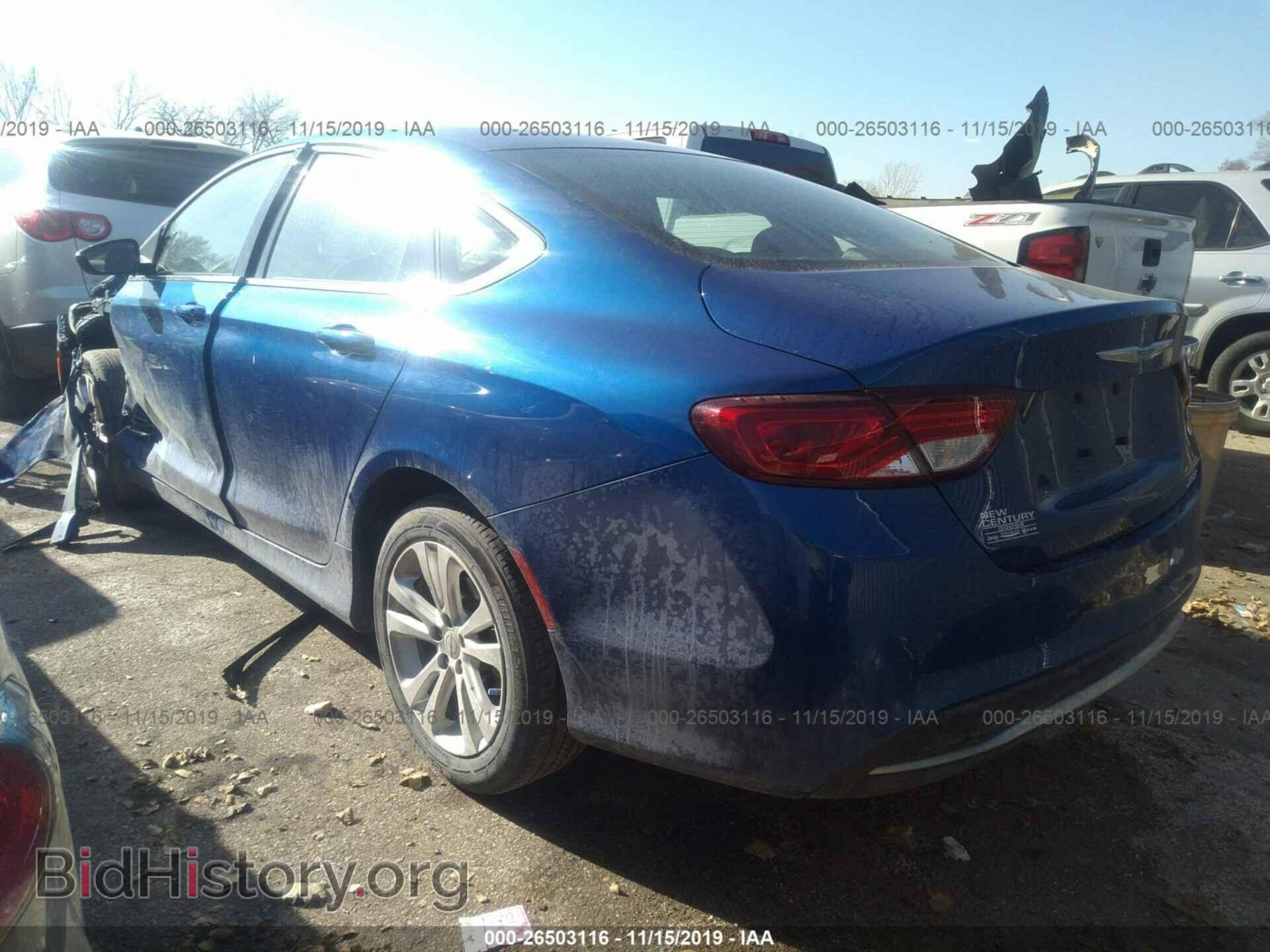 2015 CHRYSLER 200 - VIN: 1C3CCCAB5FN751116 - Photo 3