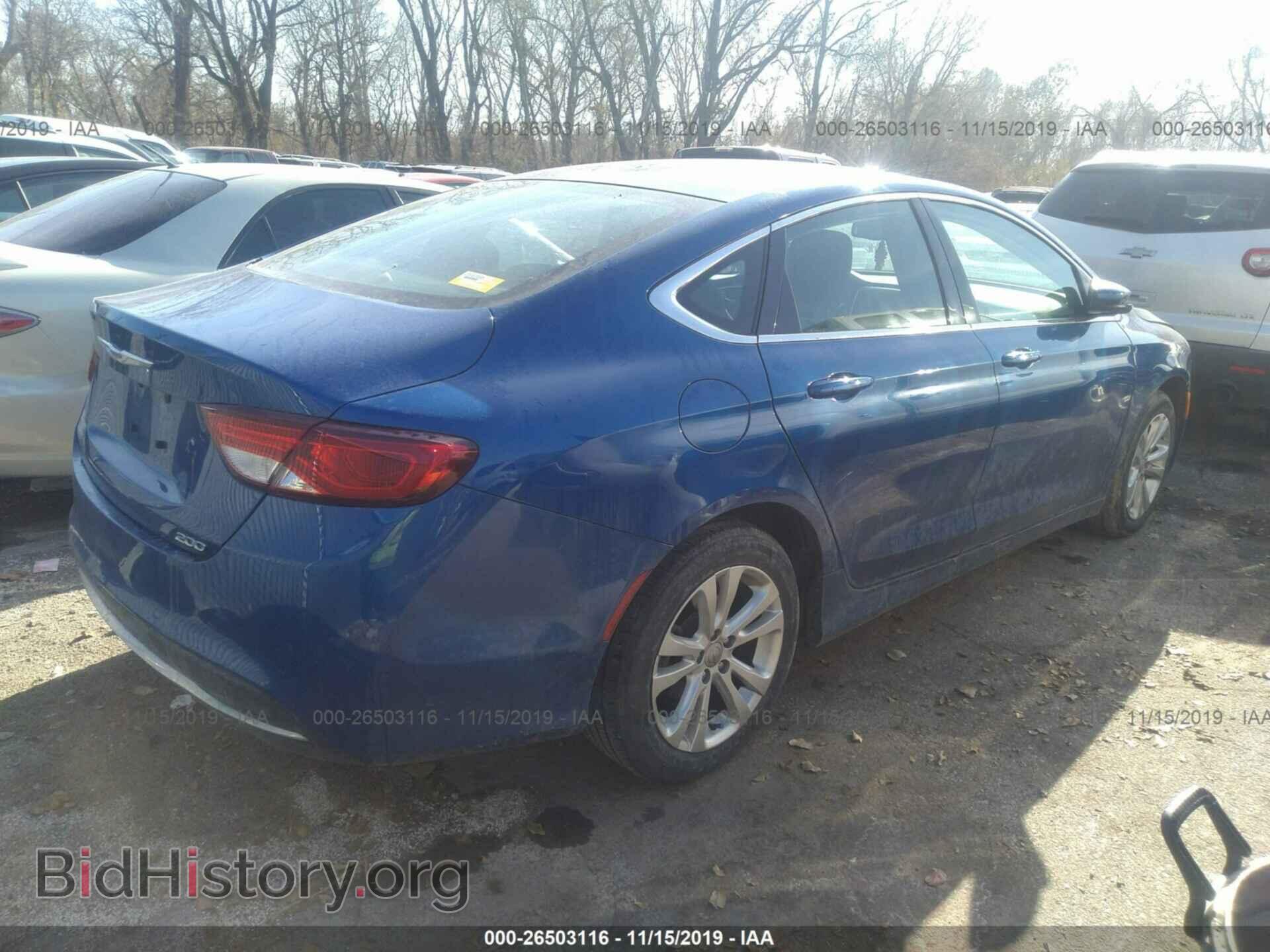 2015 CHRYSLER 200 - VIN: 1C3CCCAB5FN751116 - Photo 4